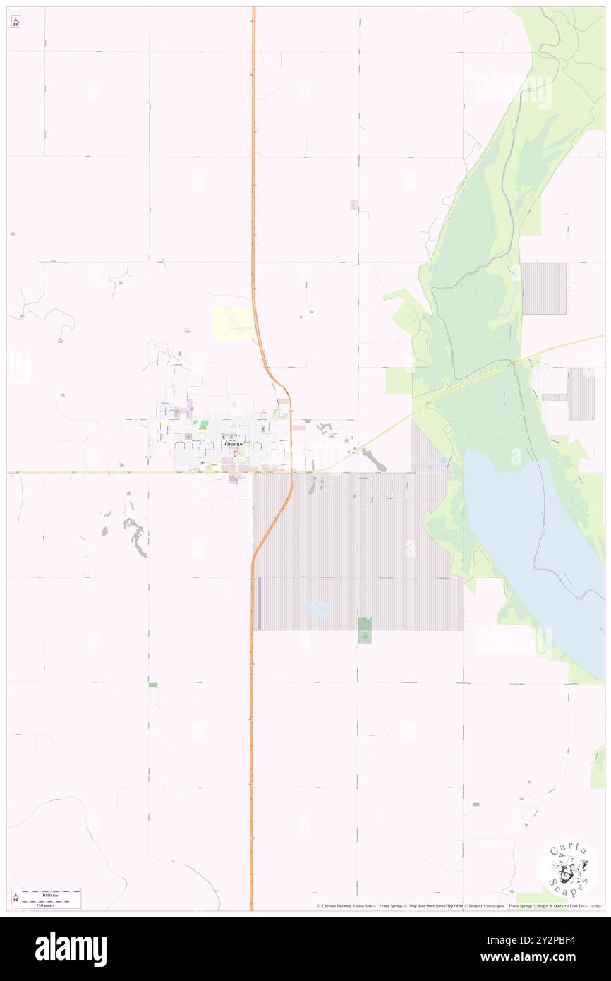 Granite, comté de Greer, US, États-Unis, Oklahoma, n 34 57' 44'', S 99 22' 50'', carte, Cartascapes carte publiée en 2024. Explorez Cartascapes, une carte qui révèle la diversité des paysages, des cultures et des écosystèmes de la Terre. Voyage à travers le temps et l'espace, découvrir l'interconnexion du passé, du présent et de l'avenir de notre planète. Banque D'Images