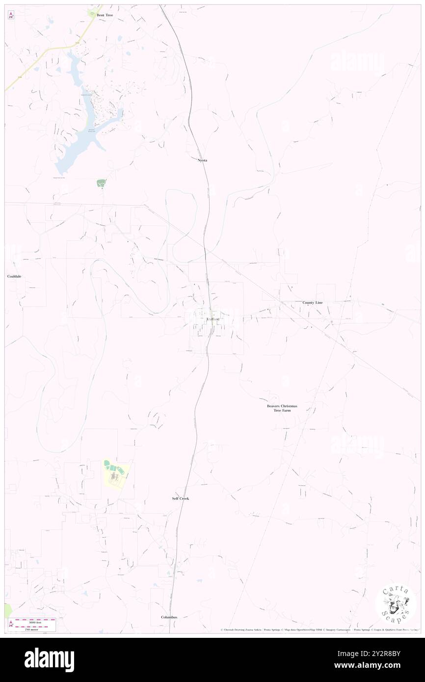 Trafford, Comté de Jefferson, US, États-Unis, Alabama, n 33 49' 5'', S 86 44' 33'', carte, Cartascapes carte publiée en 2024. Explorez Cartascapes, une carte qui révèle la diversité des paysages, des cultures et des écosystèmes de la Terre. Voyage à travers le temps et l'espace, découvrir l'interconnexion du passé, du présent et de l'avenir de notre planète. Banque D'Images