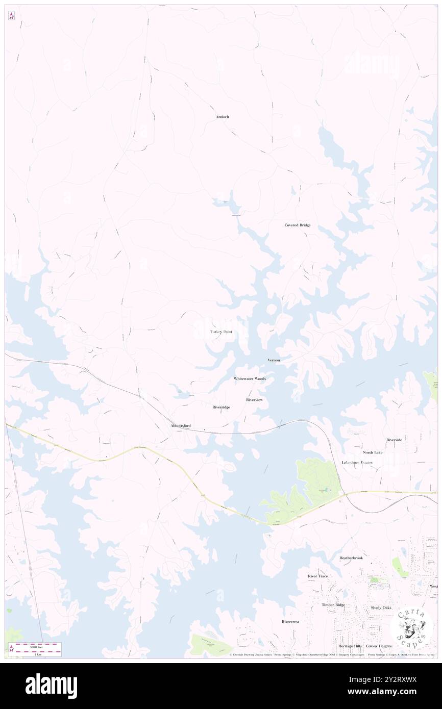 Turkey point, Comté de Troup, US, États-Unis, Géorgie, n 33 3' 56'', S 85 10' 12'', carte, Carthascapes carte publiée en 2024. Explorez Cartascapes, une carte qui révèle la diversité des paysages, des cultures et des écosystèmes de la Terre. Voyage à travers le temps et l'espace, découvrir l'interconnexion du passé, du présent et de l'avenir de notre planète. Banque D'Images