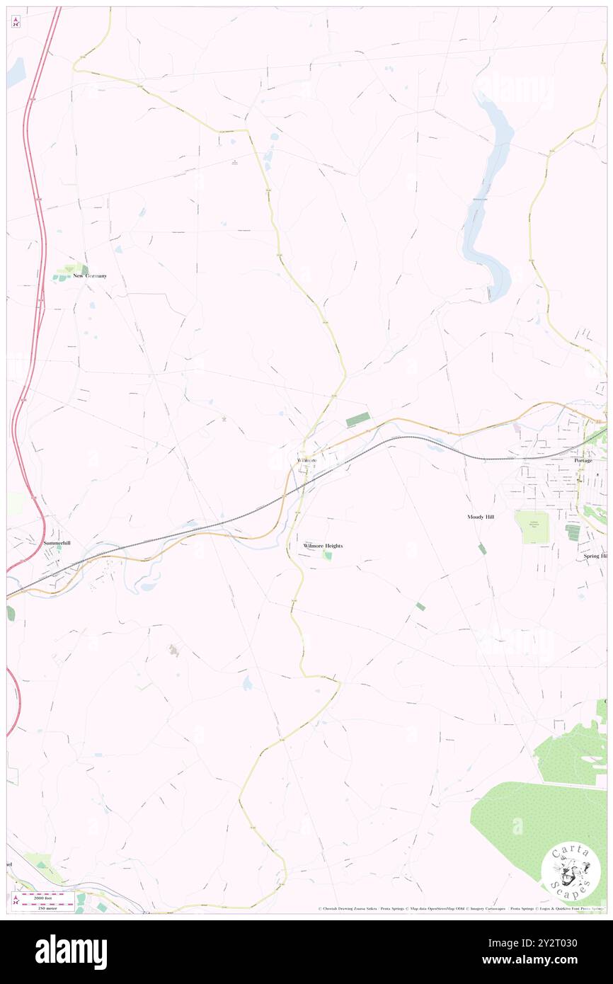 Wilmore, Comté de Cambria, US, États-Unis, Pennsylvanie, n 40 23' 19'', S 78 43' 7'', carte, Cartascapes carte publiée en 2024. Explorez Cartascapes, une carte qui révèle la diversité des paysages, des cultures et des écosystèmes de la Terre. Voyage à travers le temps et l'espace, découvrir l'interconnexion du passé, du présent et de l'avenir de notre planète. Banque D'Images