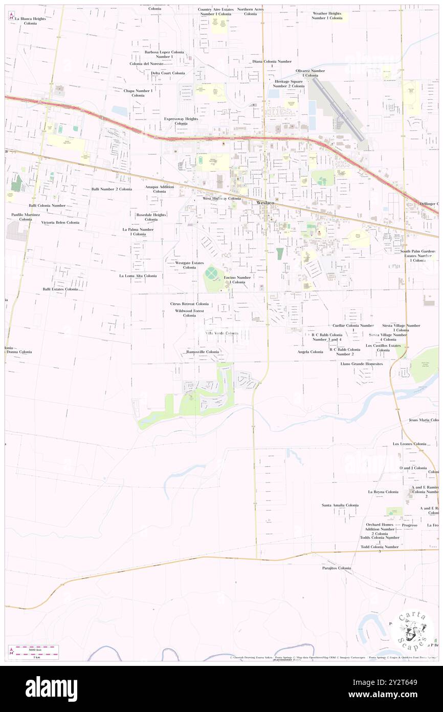 Villa Verde Colonia, Comté de Hidalgo, US, États-Unis, Texas, n 26 7' 56'', S 98 0' 3'', carte, Cartascapes carte publiée en 2024. Explorez Cartascapes, une carte qui révèle la diversité des paysages, des cultures et des écosystèmes de la Terre. Voyage à travers le temps et l'espace, découvrir l'interconnexion du passé, du présent et de l'avenir de notre planète. Banque D'Images