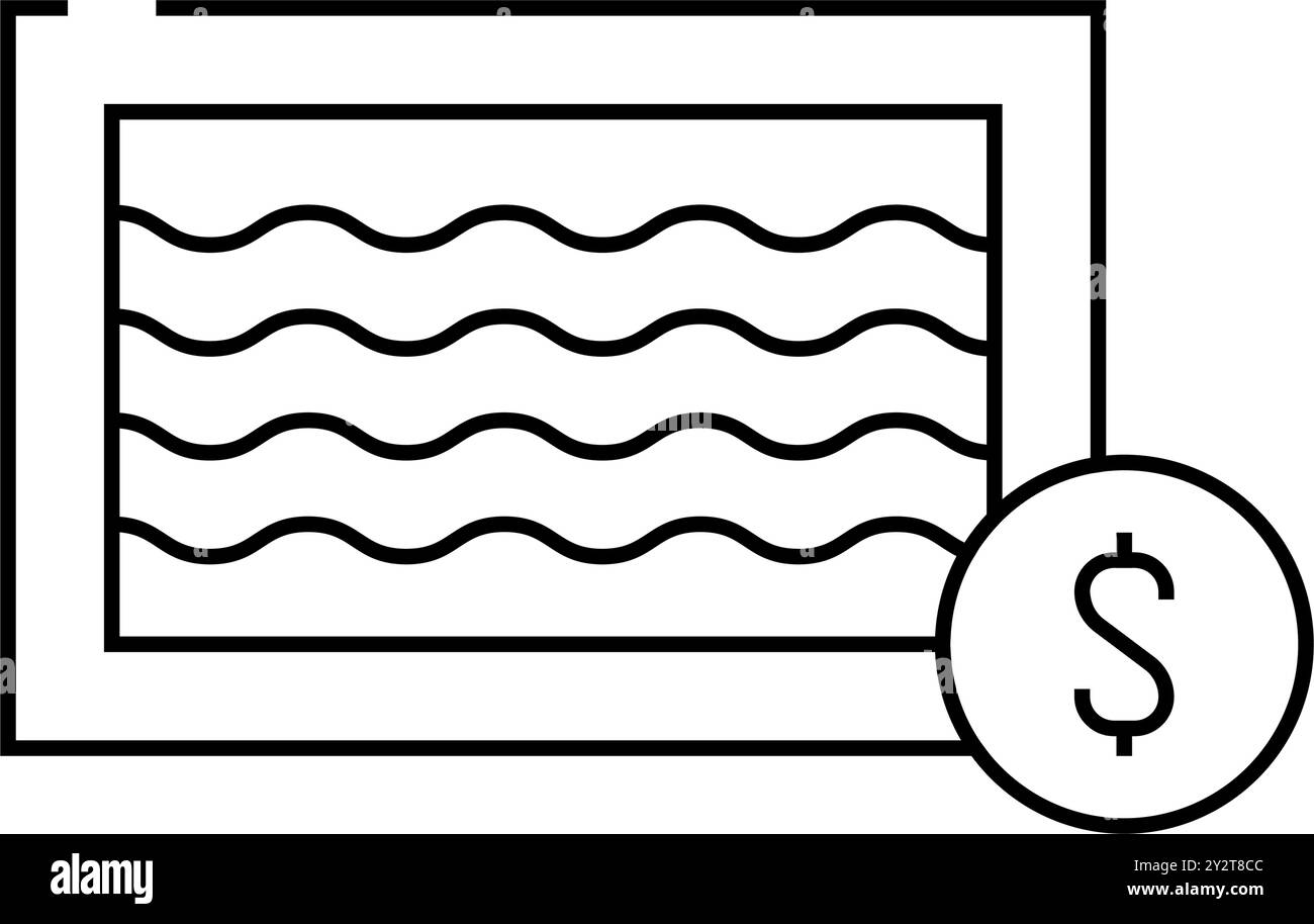 rainbow gif de nyan icône de trait de chat illustration de vecteur Illustration de Vecteur