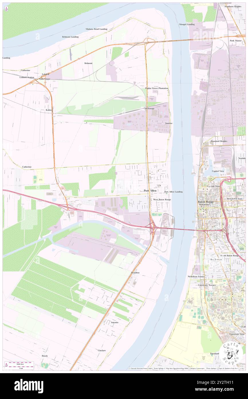 Court Street Estates Mobile Home Park, West Baton Rouge Parish, US, United States, Louisiane, N 30 27' 17'', S 91 13' 15'', map, Cartascapes Map publié en 2024. Explorez Cartascapes, une carte qui révèle la diversité des paysages, des cultures et des écosystèmes de la Terre. Voyage à travers le temps et l'espace, découvrir l'interconnexion du passé, du présent et de l'avenir de notre planète. Banque D'Images