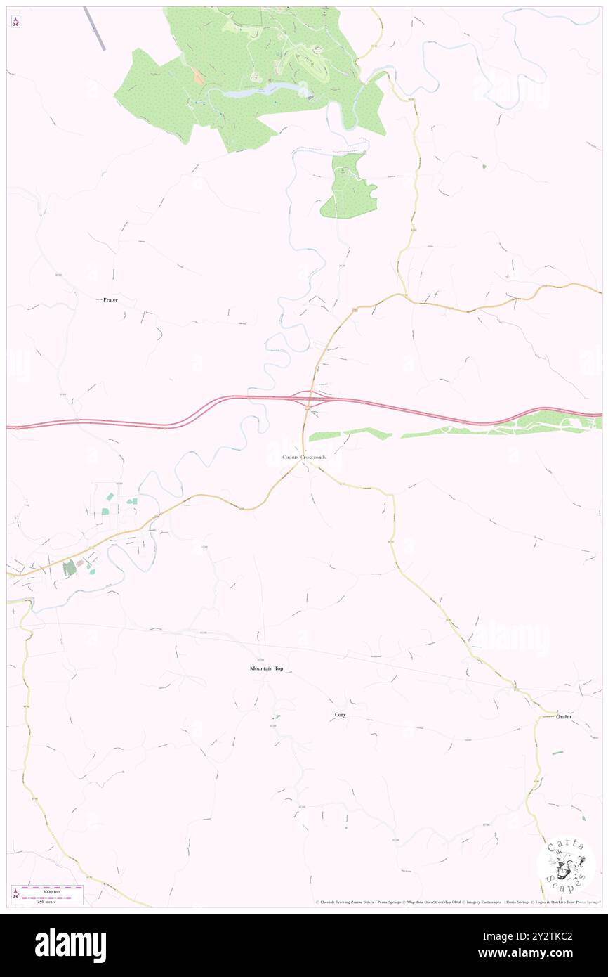 Counts Crossroads, Comté de carter, US, États-Unis, Kentucky, n 38 19' 5'', S 83 7' 8'', carte, Cartascapes carte publiée en 2024. Explorez Cartascapes, une carte qui révèle la diversité des paysages, des cultures et des écosystèmes de la Terre. Voyage à travers le temps et l'espace, découvrir l'interconnexion du passé, du présent et de l'avenir de notre planète. Banque D'Images