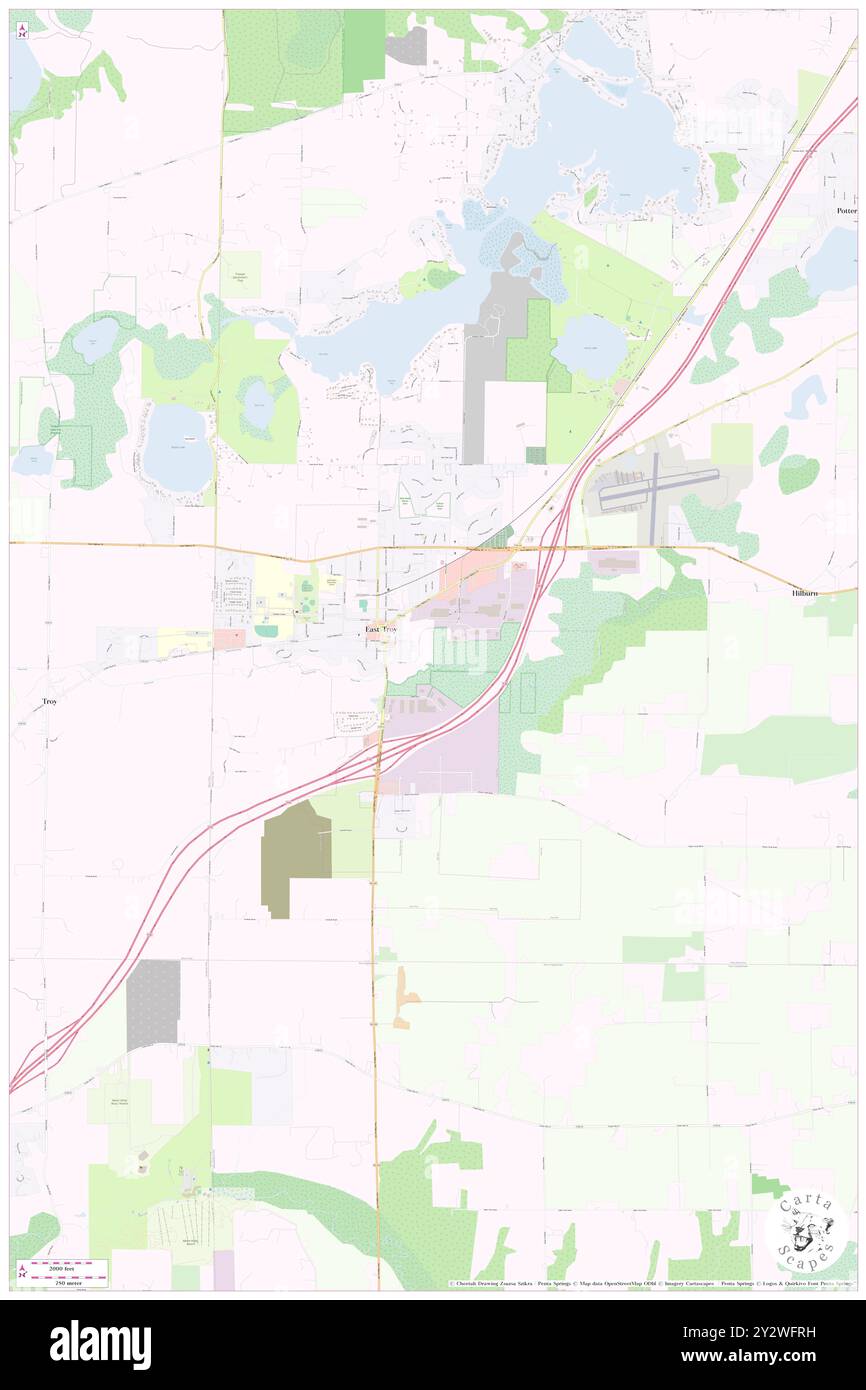 East Troy, Comté de Walworth, US, États-Unis, Wisconsin, n 42 47' 7'', S 88 24' 18'', carte, Cartascapes carte publiée en 2024. Explorez Cartascapes, une carte qui révèle la diversité des paysages, des cultures et des écosystèmes de la Terre. Voyage à travers le temps et l'espace, découvrir l'interconnexion du passé, du présent et de l'avenir de notre planète. Banque D'Images