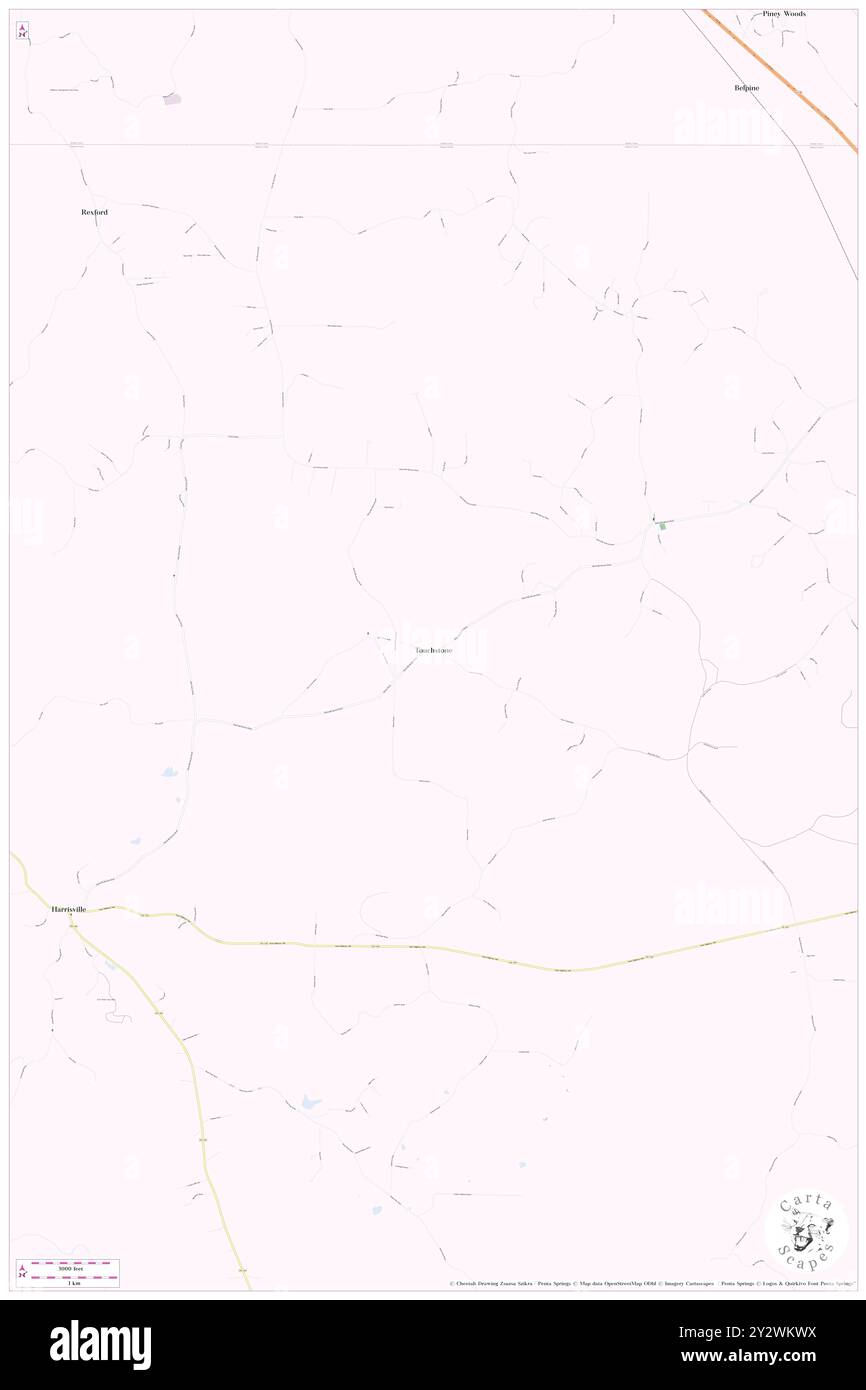 Touchstone, Comté de Simpson, US, États-Unis, Mississippi, n 31 59' 54'', S 90 2' 4'', carte, Cartascapes carte publiée en 2024. Explorez Cartascapes, une carte qui révèle la diversité des paysages, des cultures et des écosystèmes de la Terre. Voyage à travers le temps et l'espace, découvrir l'interconnexion du passé, du présent et de l'avenir de notre planète. Banque D'Images