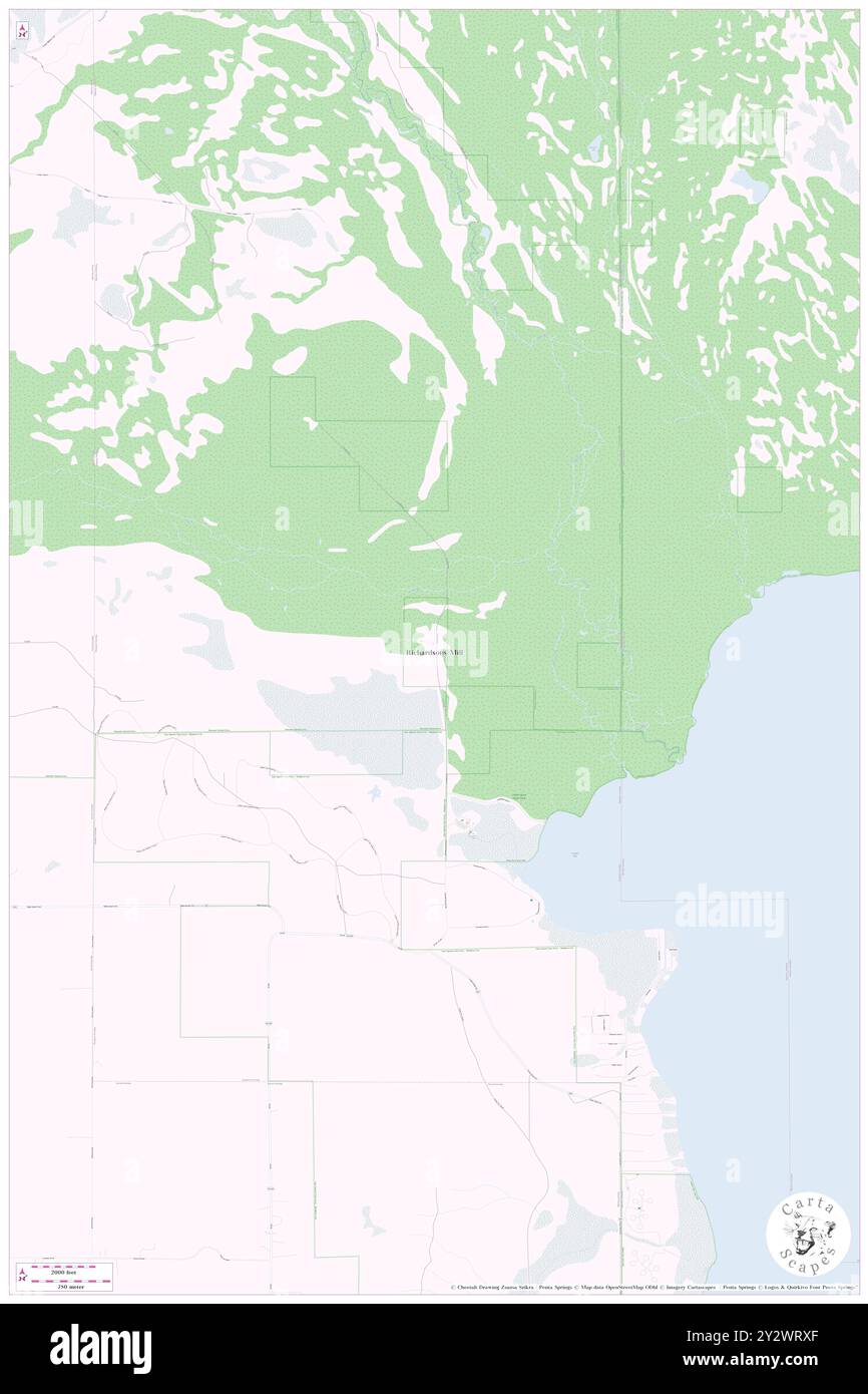 Richardsons Mill, Comté de Schoolcraft, US, États-Unis, Michigan, n 46 1' 8'', S 86 23' 11'', carte, Cartascapes carte publiée en 2024. Explorez Cartascapes, une carte qui révèle la diversité des paysages, des cultures et des écosystèmes de la Terre. Voyage à travers le temps et l'espace, découvrir l'interconnexion du passé, du présent et de l'avenir de notre planète. Banque D'Images