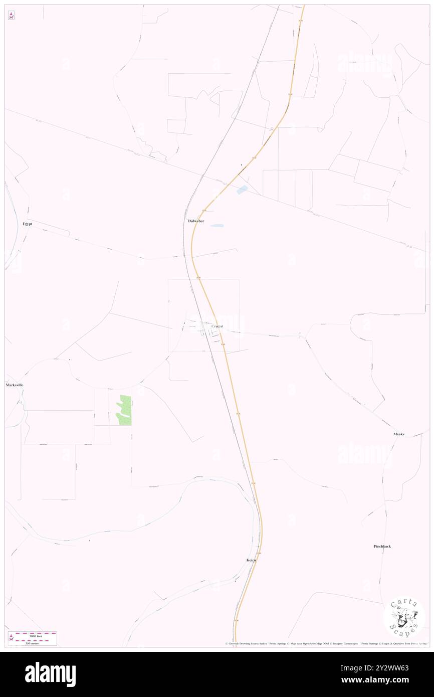 Cruger, Comté de Holmes, US, États-Unis, Mississippi, n 33 19' 15'', S 90 13' 56'', carte, Carthascapes carte publiée en 2024. Explorez Cartascapes, une carte qui révèle la diversité des paysages, des cultures et des écosystèmes de la Terre. Voyage à travers le temps et l'espace, découvrir l'interconnexion du passé, du présent et de l'avenir de notre planète. Banque D'Images