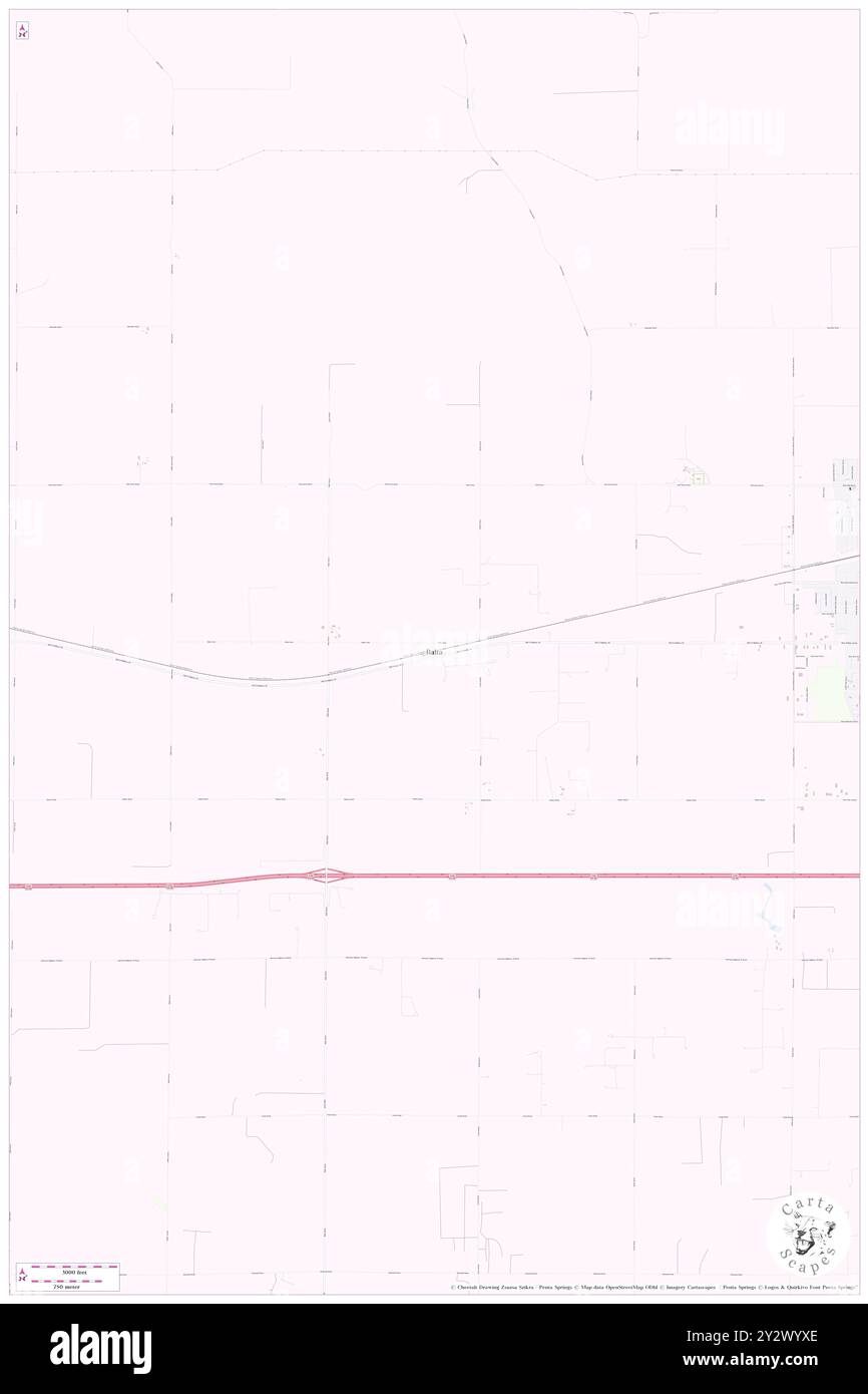 Balta, Comté de Russell, US, États-Unis, Kansas, n 38 53' 5'', S 98 54' 56'', carte, Cartascapes carte publiée en 2024. Explorez Cartascapes, une carte qui révèle la diversité des paysages, des cultures et des écosystèmes de la Terre. Voyage à travers le temps et l'espace, découvrir l'interconnexion du passé, du présent et de l'avenir de notre planète. Banque D'Images