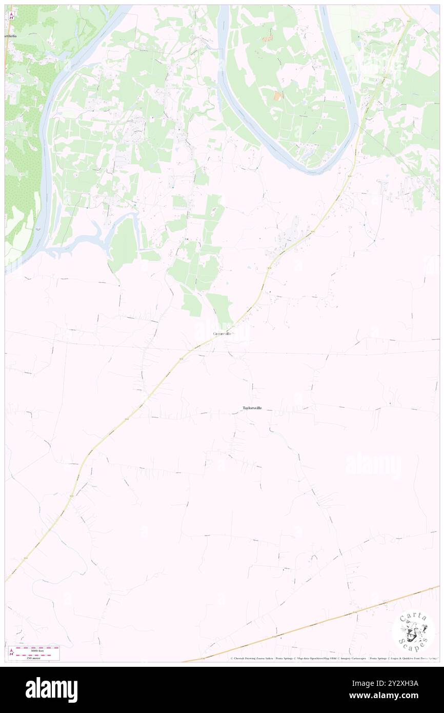 Centerville, comté de Wilson, US, États-Unis, Tennessee, n 36 17' 22'', S 86 12' 23'', carte, Cartascapes carte publiée en 2024. Explorez Cartascapes, une carte qui révèle la diversité des paysages, des cultures et des écosystèmes de la Terre. Voyage à travers le temps et l'espace, découvrir l'interconnexion du passé, du présent et de l'avenir de notre planète. Banque D'Images