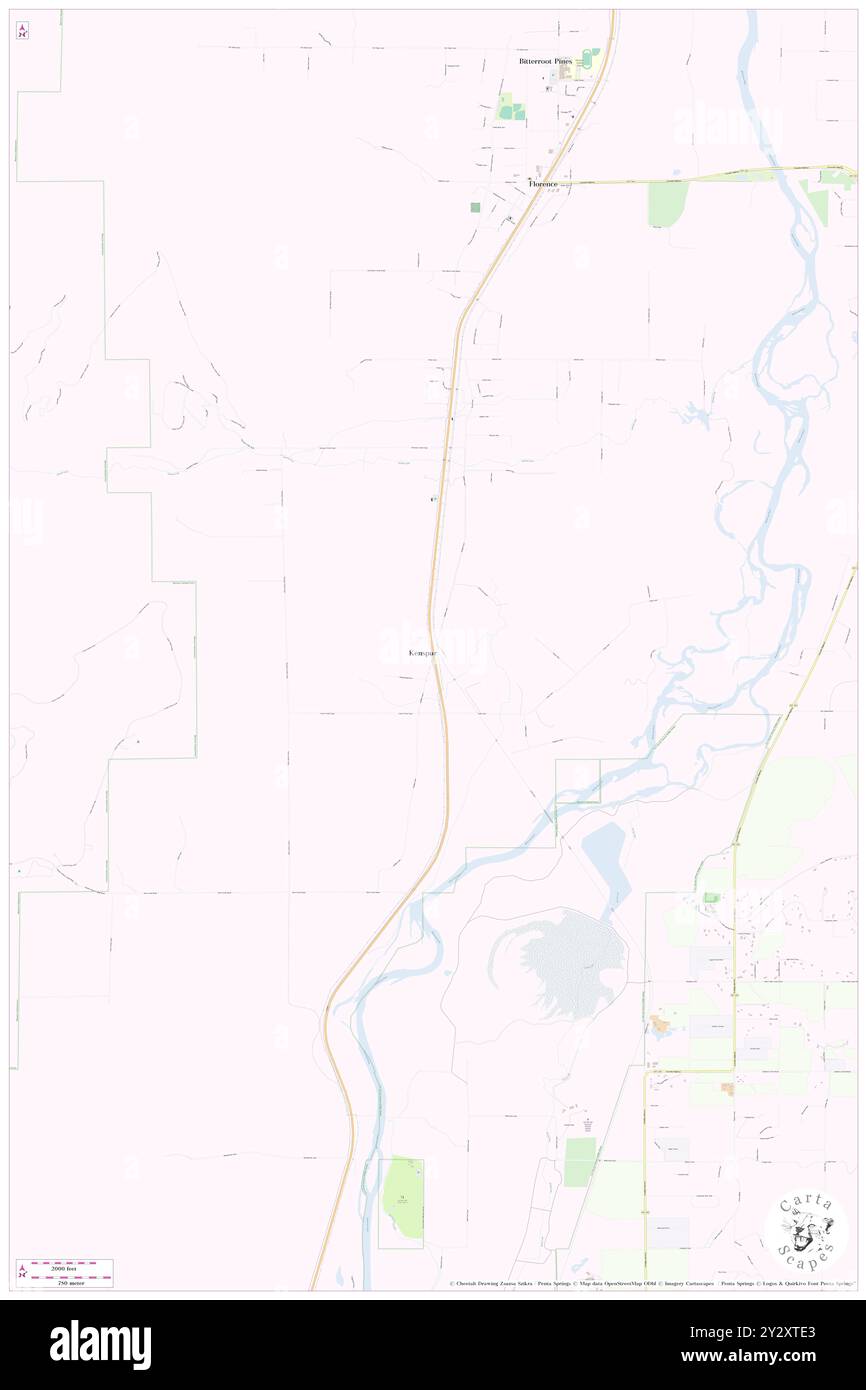 Kenspur, Comté de Ravalli, US, États-Unis, Montana, n 46 35' 36'', S 114 5' 31'', carte, Cartascapes carte publiée en 2024. Explorez Cartascapes, une carte qui révèle la diversité des paysages, des cultures et des écosystèmes de la Terre. Voyage à travers le temps et l'espace, découvrir l'interconnexion du passé, du présent et de l'avenir de notre planète. Banque D'Images