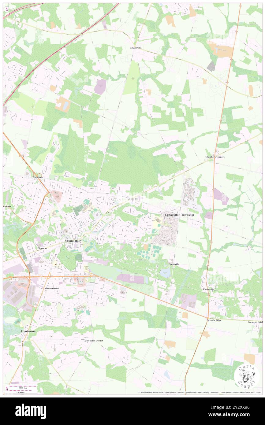 Unionville, Comté de Burlington, US, États-Unis, New Jersey, n 40 0' 19'', S 74 45' 52'', carte, Cartascapes carte publiée en 2024. Explorez Cartascapes, une carte qui révèle la diversité des paysages, des cultures et des écosystèmes de la Terre. Voyage à travers le temps et l'espace, découvrir l'interconnexion du passé, du présent et de l'avenir de notre planète. Banque D'Images