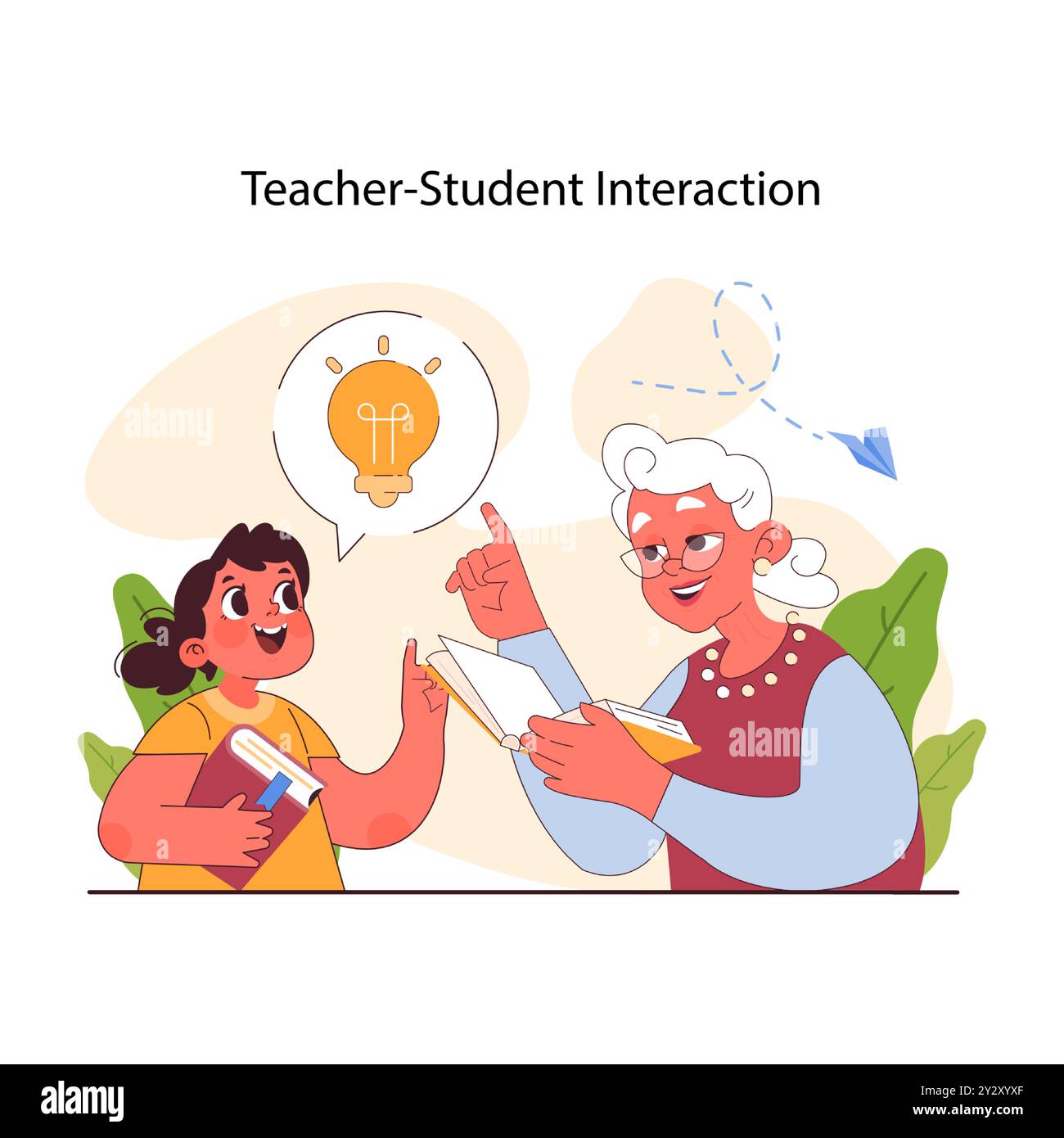 Pédagogie. Méthode d'éducation et d'éducation des enfants. Les enfants de l'école primaire acquièrent des connaissances et des compétences, une approche moderne de l'enseignement. Illustration vectorielle plate Illustration de Vecteur