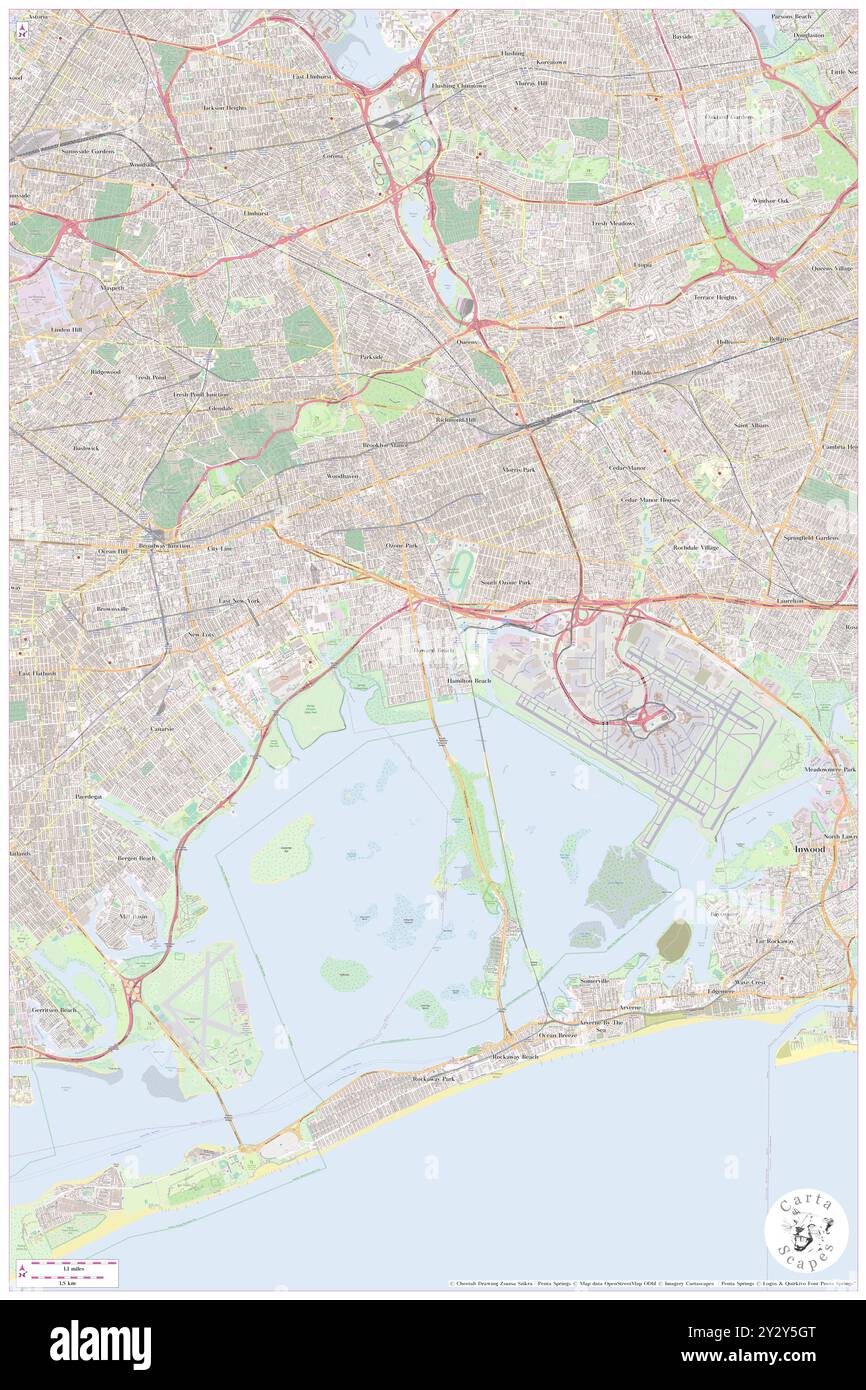 Howard Beach, comté de Queens, US, États-Unis, New York, n 40 39' 28'', S 73 50' 10'', carte, Cartascapes carte publiée en 2024. Explorez Cartascapes, une carte qui révèle la diversité des paysages, des cultures et des écosystèmes de la Terre. Voyage à travers le temps et l'espace, découvrir l'interconnexion du passé, du présent et de l'avenir de notre planète. Banque D'Images