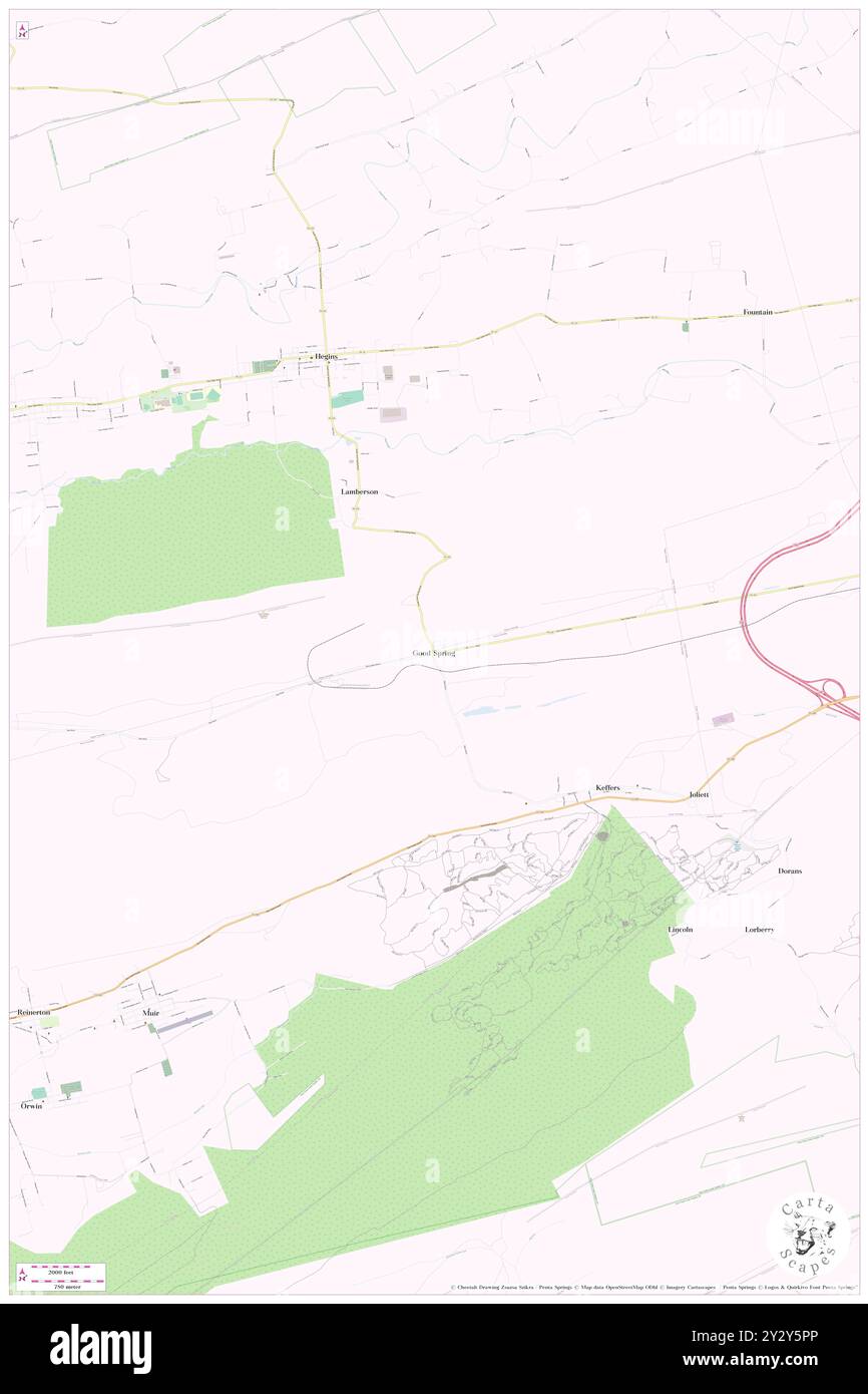 Good Spring, comté de Schuylkill, États-Unis, Pennsylvanie, n 40 37' 29'', S 76 29' 5'', carte, Cartascapes carte publiée en 2024. Explorez Cartascapes, une carte qui révèle la diversité des paysages, des cultures et des écosystèmes de la Terre. Voyage à travers le temps et l'espace, découvrir l'interconnexion du passé, du présent et de l'avenir de notre planète. Banque D'Images