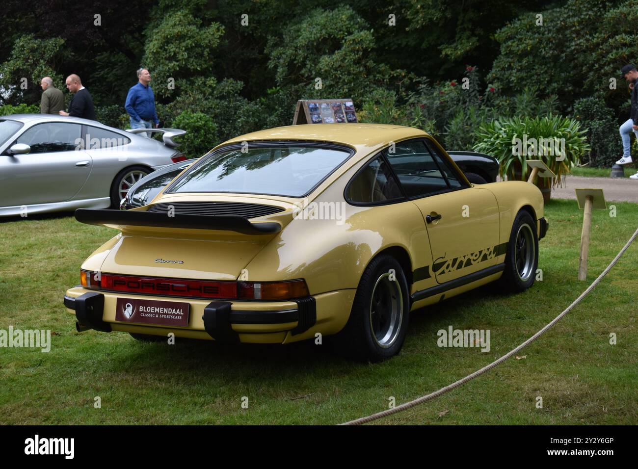 Soestdijk, pays-Bas - 1er septembre 2023 : une Porsche 911 Carrera classique Banque D'Images