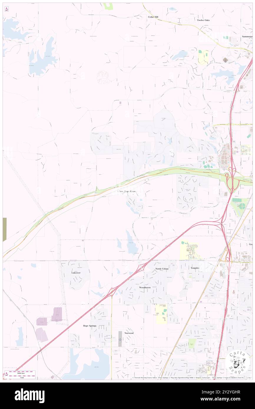 New Hope Grove, Comté de Madison, US, États-Unis, Mississippi, n 32 25' 25'', S 90 11' 10'', carte, Cartascapes carte publiée en 2024. Explorez Cartascapes, une carte qui révèle la diversité des paysages, des cultures et des écosystèmes de la Terre. Voyage à travers le temps et l'espace, découvrir l'interconnexion du passé, du présent et de l'avenir de notre planète. Banque D'Images