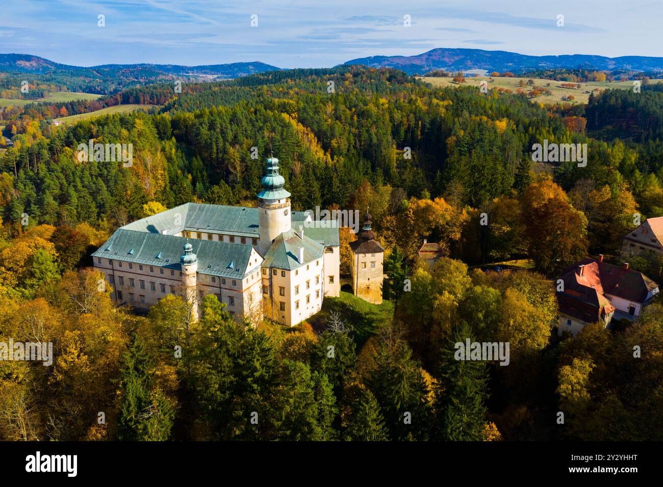 Château Lemberk, République Tchèque Banque D'Images