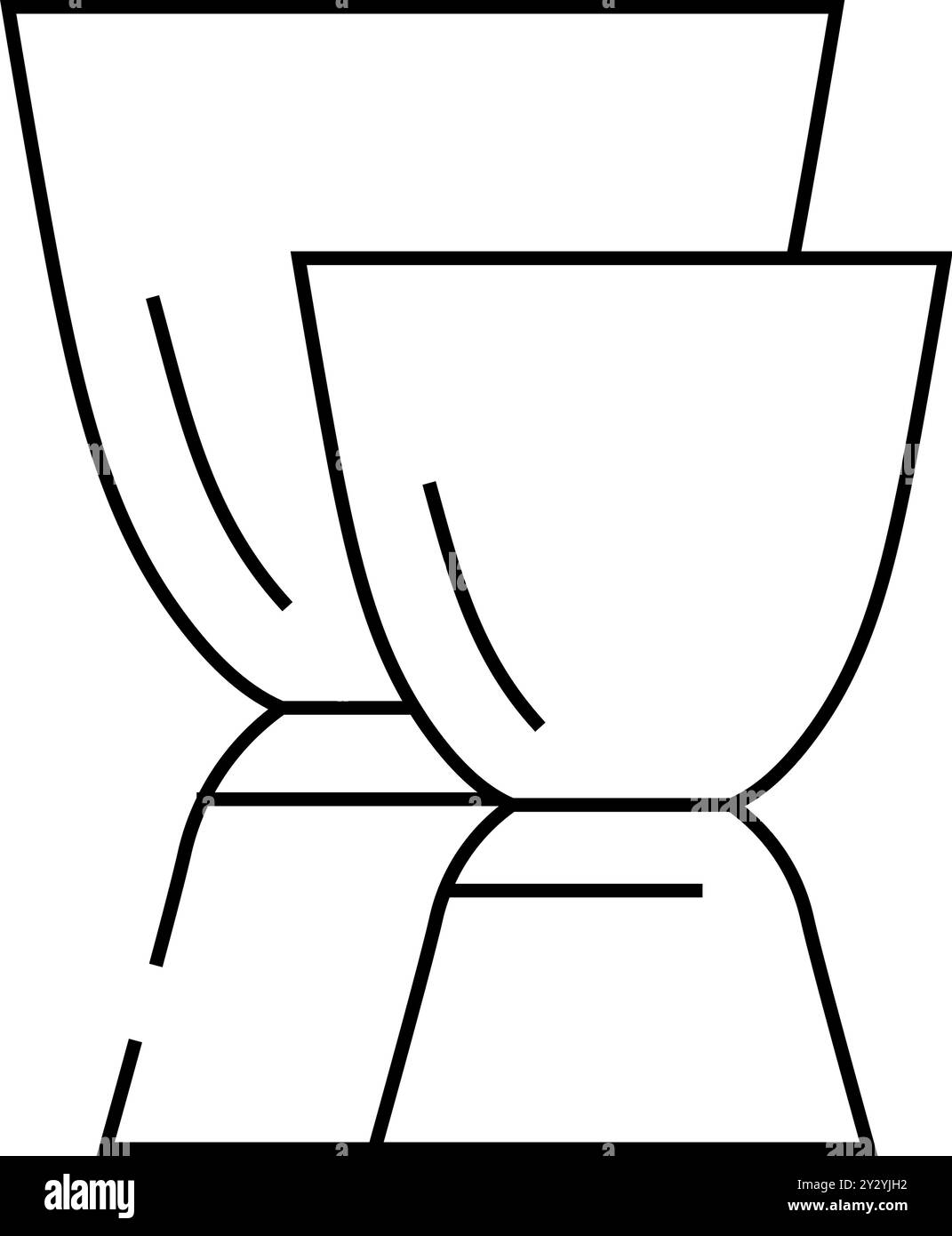 illustration vectorielle de l'icône de la ligne de barman de jiggers Illustration de Vecteur illustration vectorielle de l'icône de la ligne de barman de jiggers Illustration de Vecteur