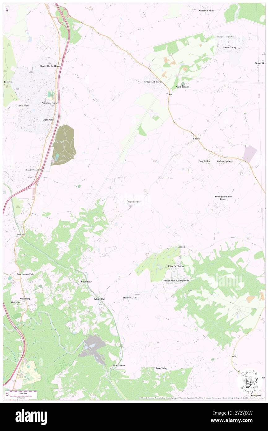 Stablersville, Comté de Baltimore, US, États-Unis, Maryland, n 39 39' 2'', S 76 36' 56'', carte, Cartascapes carte publiée en 2024. Explorez Cartascapes, une carte qui révèle la diversité des paysages, des cultures et des écosystèmes de la Terre. Voyage à travers le temps et l'espace, découvrir l'interconnexion du passé, du présent et de l'avenir de notre planète. Banque D'Images