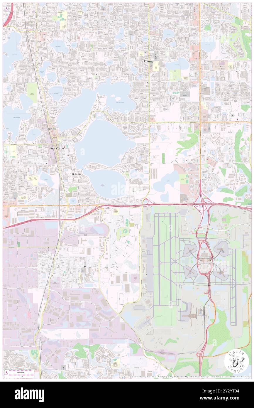 Belle Isle Oaks Mobile Home Park, Comté d'Orange, US, États-Unis, Floride, n 28 27' 22'', S 81 20' 22'', carte, Cartascapes carte publiée en 2024. Explorez Cartascapes, une carte qui révèle la diversité des paysages, des cultures et des écosystèmes de la Terre. Voyage à travers le temps et l'espace, découvrir l'interconnexion du passé, du présent et de l'avenir de notre planète. Banque D'Images