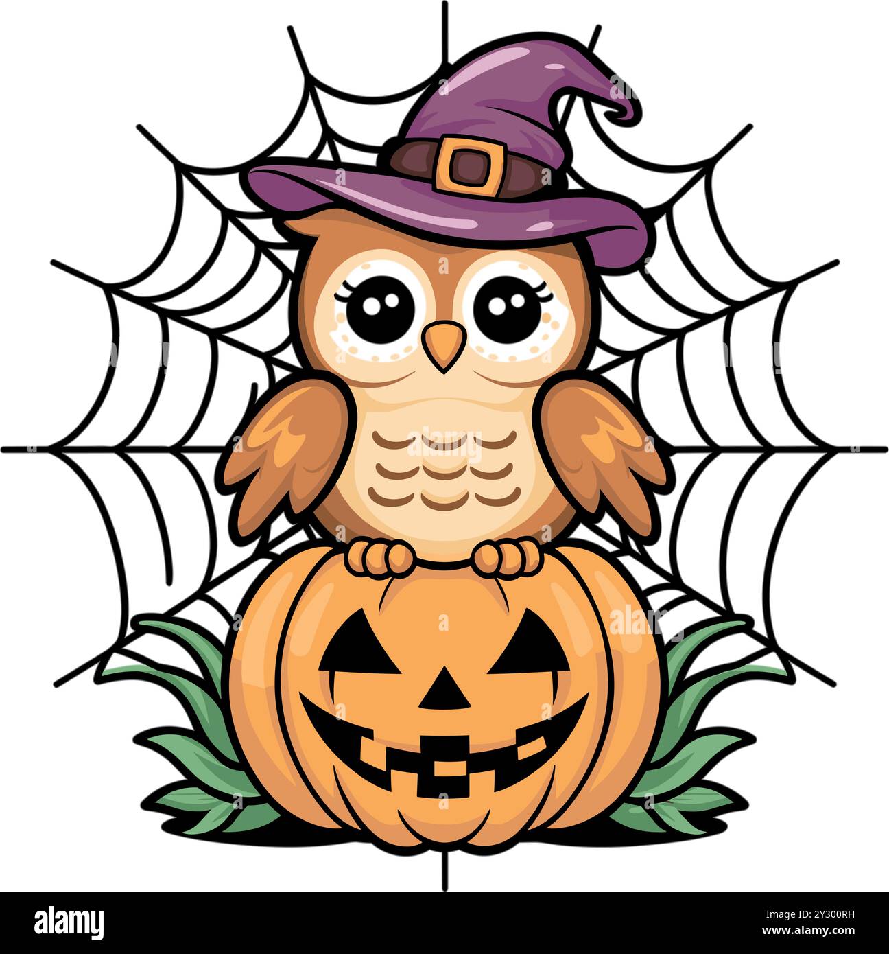 livre de coloriage d'halloween Illustration de Vecteur