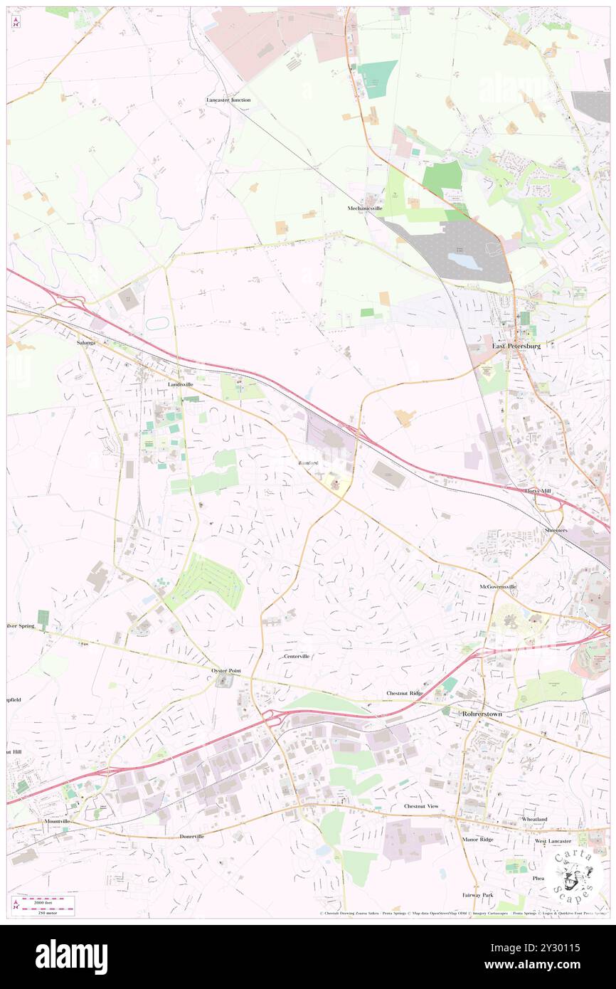 Bamford, Comté de Lancaster, US, États-Unis, Pennsylvanie, n 40 5' 6'', S 76 23' 19'', carte, Cartascapes carte publiée en 2024. Explorez Cartascapes, une carte qui révèle la diversité des paysages, des cultures et des écosystèmes de la Terre. Voyage à travers le temps et l'espace, découvrir l'interconnexion du passé, du présent et de l'avenir de notre planète. Banque D'Images