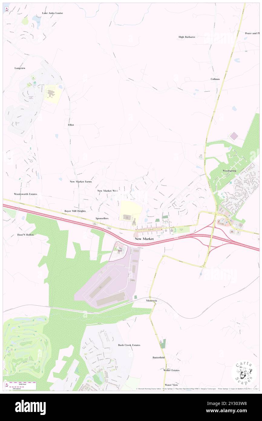 New Market, comté de York, États-Unis, Pennsylvanie, n 40 13' 23'', S 76 51' 7'', carte, Cartascapes carte publiée en 2024. Explorez Cartascapes, une carte qui révèle la diversité des paysages, des cultures et des écosystèmes de la Terre. Voyage à travers le temps et l'espace, découvrir l'interconnexion du passé, du présent et de l'avenir de notre planète. Banque D'Images