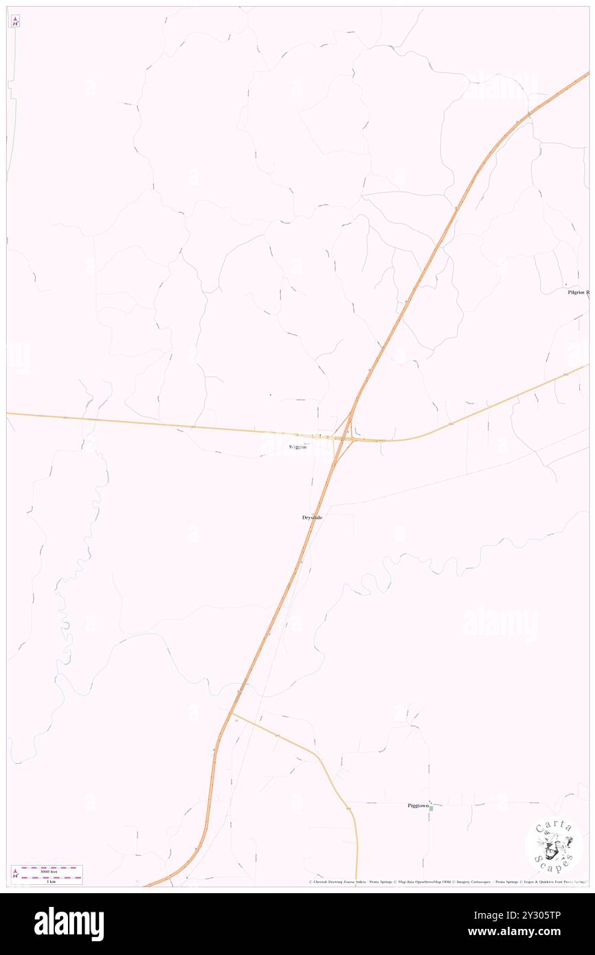 Wiggins, comté de Leake, US, États-Unis, Mississippi, n 32 42' 7'', S 89 38' 12'', carte, Cartascapes carte publiée en 2024. Explorez Cartascapes, une carte qui révèle la diversité des paysages, des cultures et des écosystèmes de la Terre. Voyage à travers le temps et l'espace, découvrir l'interconnexion du passé, du présent et de l'avenir de notre planète. Banque D'Images