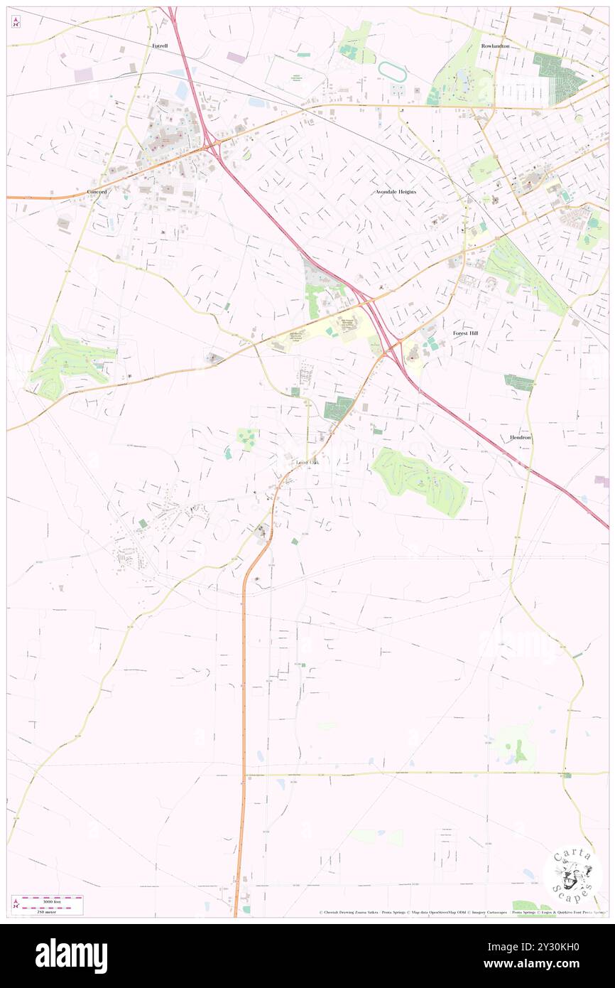 Lone Oak, Comté de McCracken, US, États-Unis, Kentucky, n 37 2' 10'', S 88 39' 53'', carte, Cartascapes carte publiée en 2024. Explorez Cartascapes, une carte qui révèle la diversité des paysages, des cultures et des écosystèmes de la Terre. Voyage à travers le temps et l'espace, découvrir l'interconnexion du passé, du présent et de l'avenir de notre planète. Banque D'Images