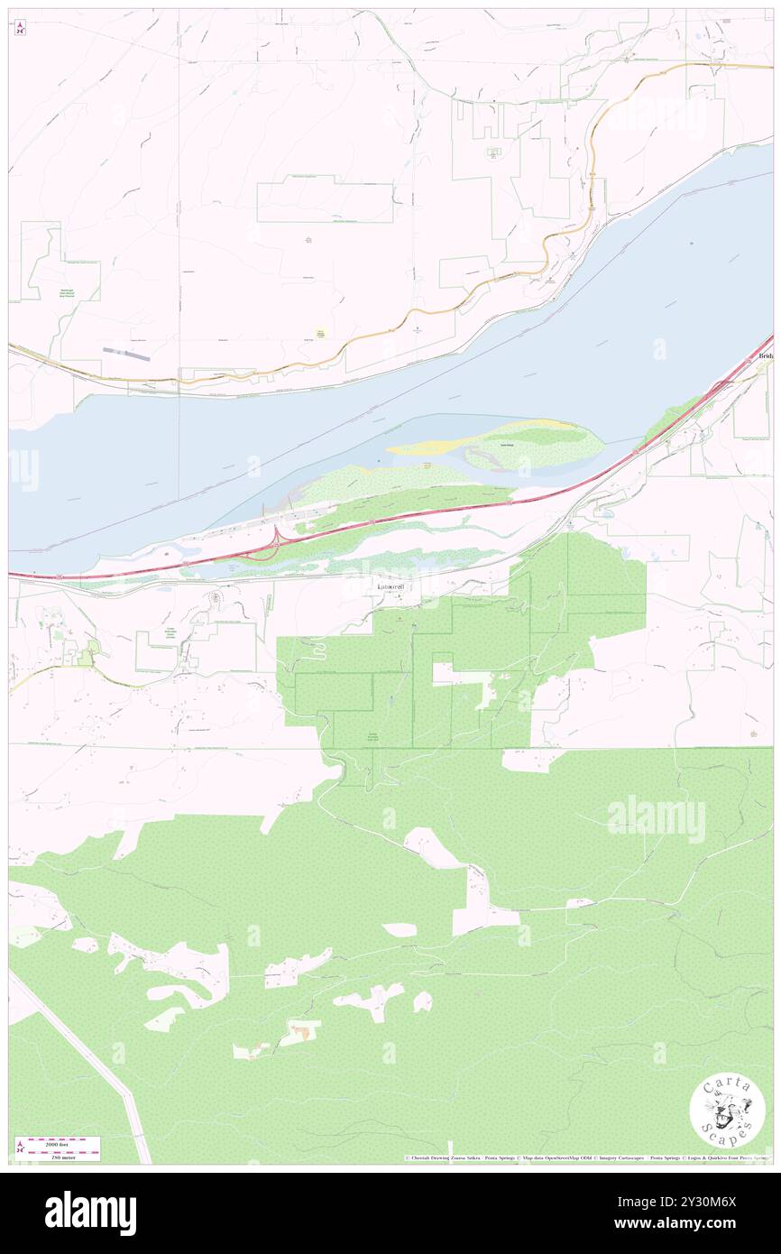 Latourell, Comté de Multnomah, US, États-Unis, Oregon, n 45 32' 26'', S 122 13' 16'', carte, Cartascapes carte publiée en 2024. Explorez Cartascapes, une carte qui révèle la diversité des paysages, des cultures et des écosystèmes de la Terre. Voyage à travers le temps et l'espace, découvrir l'interconnexion du passé, du présent et de l'avenir de notre planète. Banque D'Images