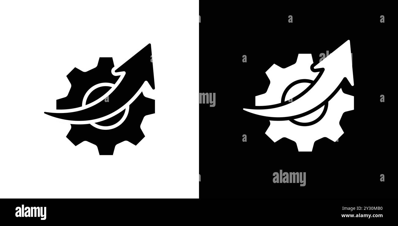 Collection d'ensembles de logos vectoriels d'icônes d'optimisation ou groupe de packs groupés Illustration de Vecteur