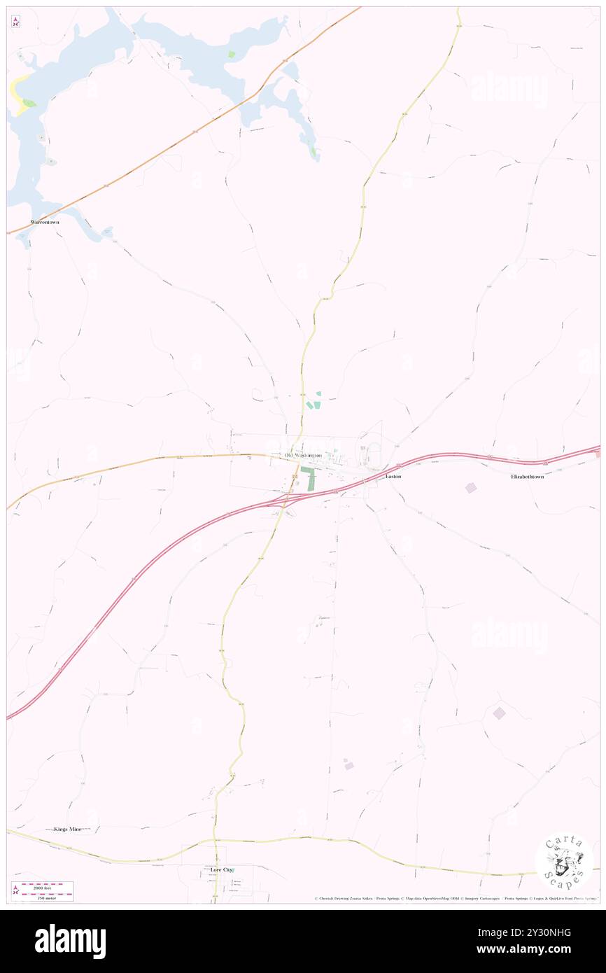 Old Washington, comté de Guernsey, US, États-Unis, Ohio, n 40 2' 19'', S 81 26' 40'', carte, Cartascapes carte publiée en 2024. Explorez Cartascapes, une carte qui révèle la diversité des paysages, des cultures et des écosystèmes de la Terre. Voyage à travers le temps et l'espace, découvrir l'interconnexion du passé, du présent et de l'avenir de notre planète. Banque D'Images