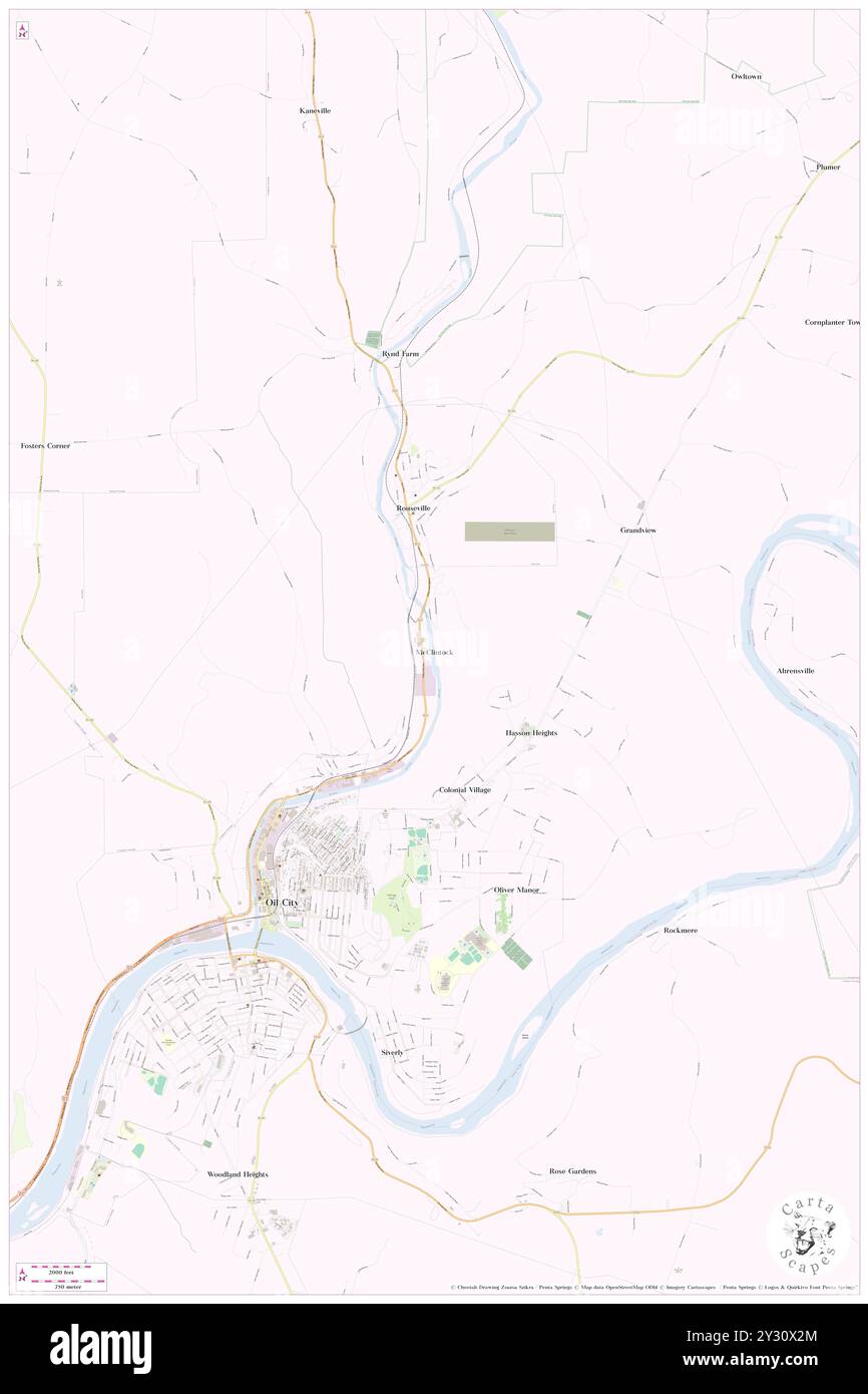 McClintock, Comté de Venango, US, États-Unis, Pennsylvanie, n 41 27' 22'', S 79 41' 18'', carte, Cartascapes carte publiée en 2024. Explorez Cartascapes, une carte qui révèle la diversité des paysages, des cultures et des écosystèmes de la Terre. Voyage à travers le temps et l'espace, découvrir l'interconnexion du passé, du présent et de l'avenir de notre planète. Banque D'Images