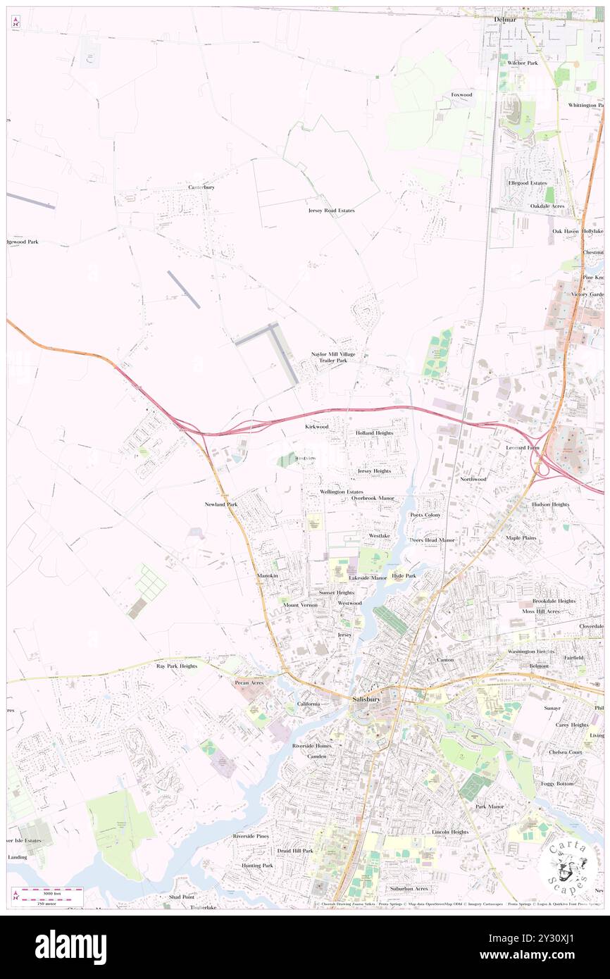 Westview, Comté de Wicomico, US, États-Unis, Maryland, n 38 23' 52'', S 75 36' 40'', carte, Cartascapes carte publiée en 2024. Explorez Cartascapes, une carte qui révèle la diversité des paysages, des cultures et des écosystèmes de la Terre. Voyage à travers le temps et l'espace, découvrir l'interconnexion du passé, du présent et de l'avenir de notre planète. Banque D'Images