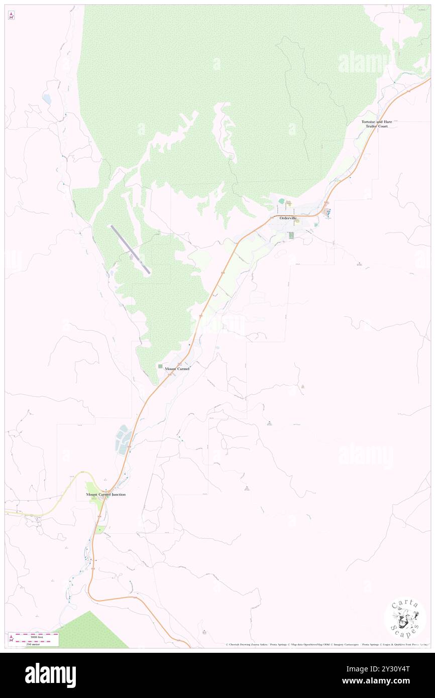 Orderville, Comté de Kane, US, États-Unis, Utah, n 37 16' 32'', S 112 38' 15'', carte, Cartascapes carte publiée en 2024. Explorez Cartascapes, une carte qui révèle la diversité des paysages, des cultures et des écosystèmes de la Terre. Voyage à travers le temps et l'espace, découvrir l'interconnexion du passé, du présent et de l'avenir de notre planète. Banque D'Images