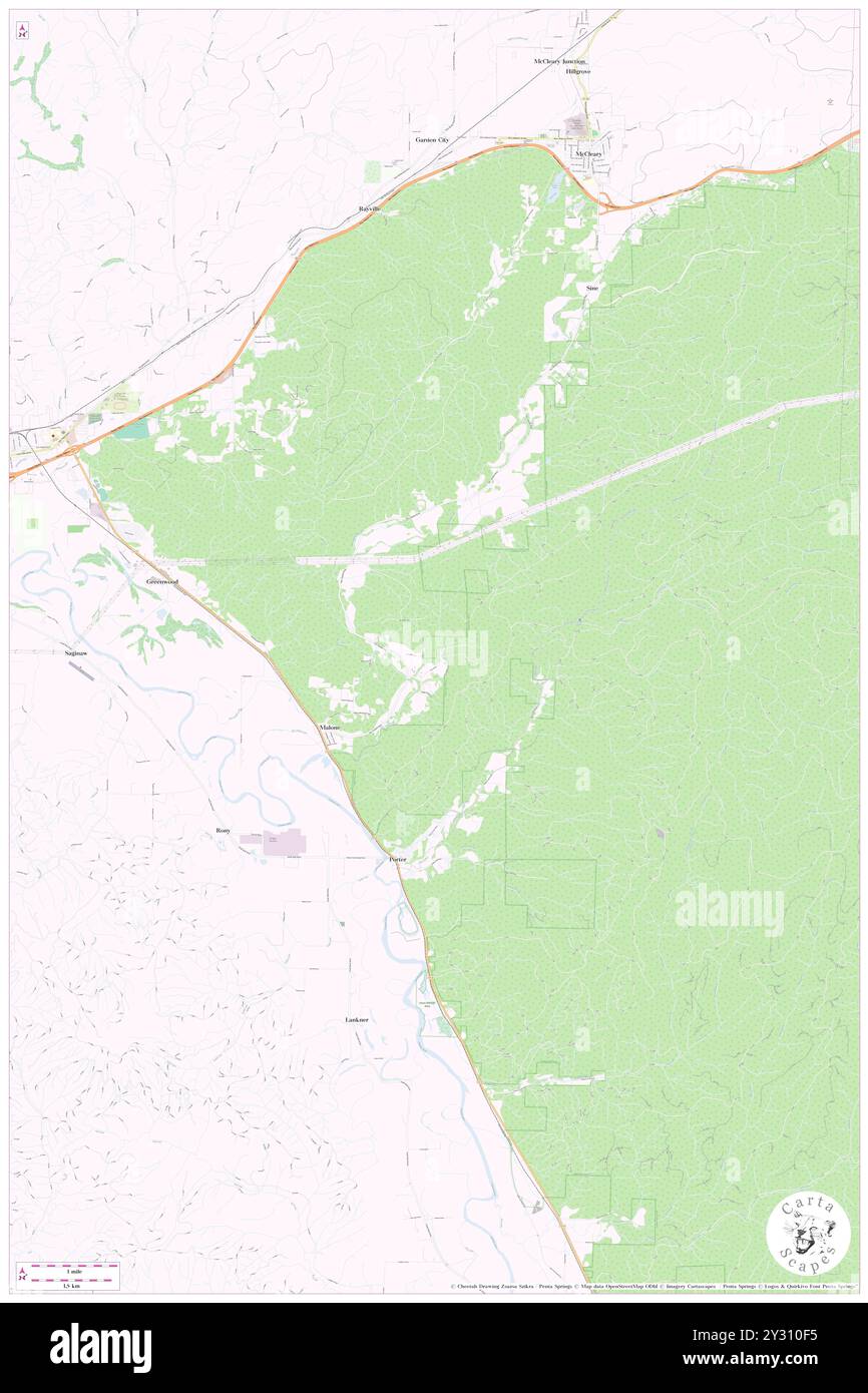 Malone-porter, comté de Grays Harbor, US, États-Unis, Washington, n 46 58' 27'', S 123 18' 8'', carte, Cartascapes carte publiée en 2024. Explorez Cartascapes, une carte qui révèle la diversité des paysages, des cultures et des écosystèmes de la Terre. Voyage à travers le temps et l'espace, découvrir l'interconnexion du passé, du présent et de l'avenir de notre planète. Banque D'Images