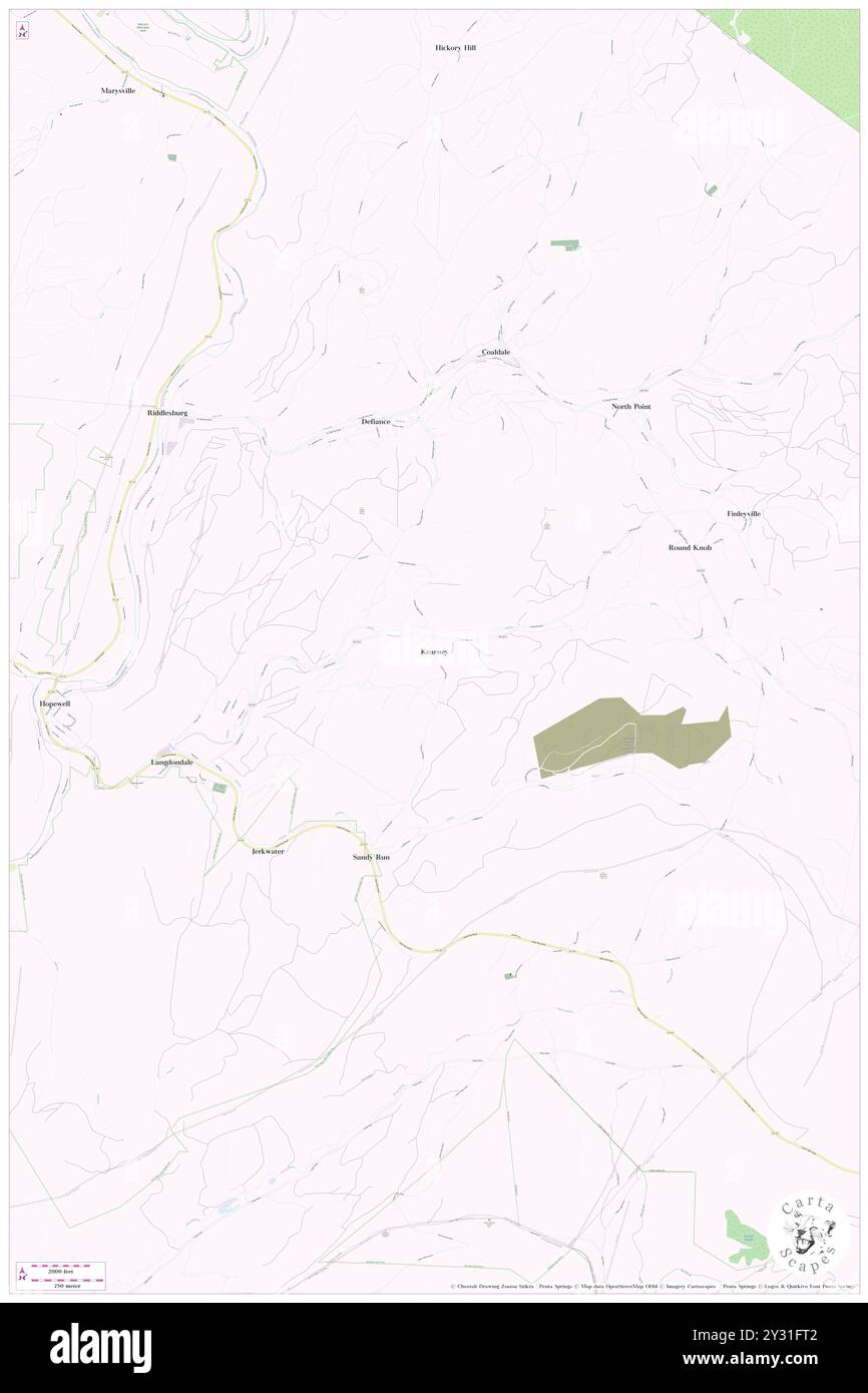 Kearney, comté de Bedford, US, États-Unis, Pennsylvanie, n 40 8' 25'', S 78 13' 22'', carte, Carthascapes carte publiée en 2024. Explorez Cartascapes, une carte qui révèle la diversité des paysages, des cultures et des écosystèmes de la Terre. Voyage à travers le temps et l'espace, découvrir l'interconnexion du passé, du présent et de l'avenir de notre planète. Banque D'Images