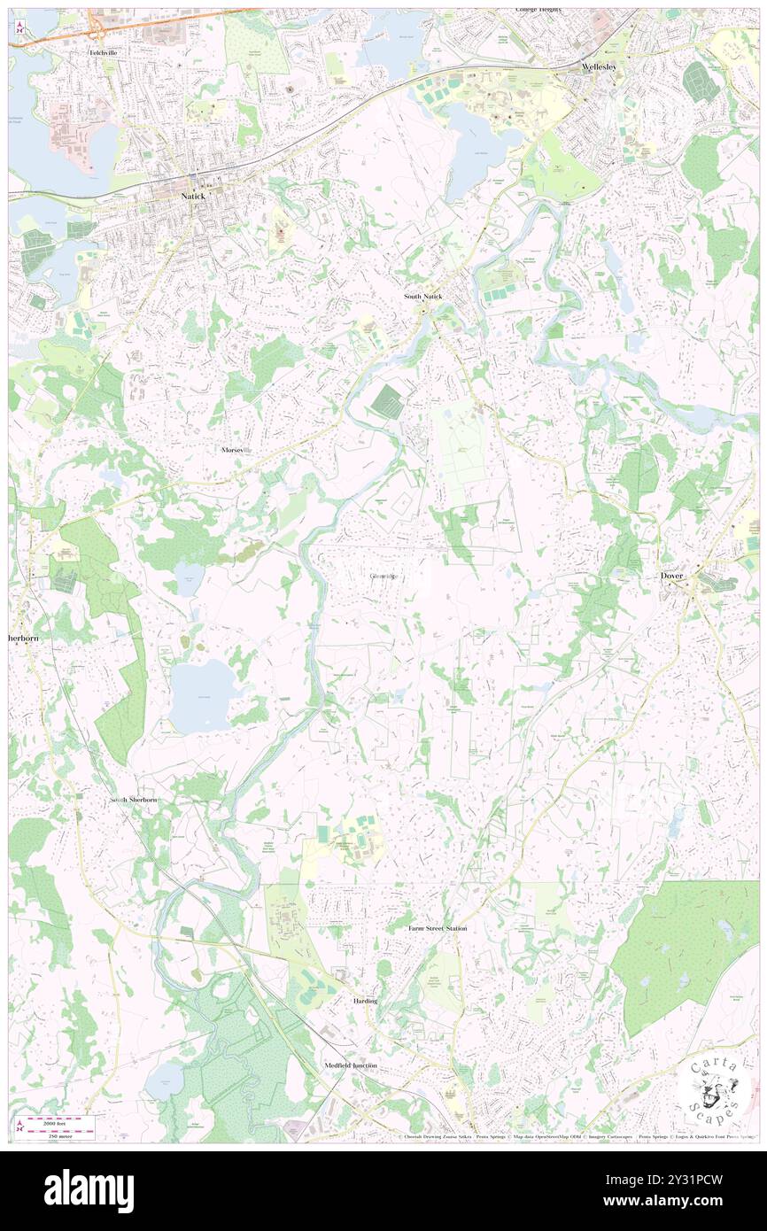 Glenridge, Comté de Norfolk, US, États-Unis, Massachusetts, n 42 14' 45'', S 71 19' 17'', carte, Carthascapes carte publiée en 2024. Explorez Cartascapes, une carte qui révèle la diversité des paysages, des cultures et des écosystèmes de la Terre. Voyage à travers le temps et l'espace, découvrir l'interconnexion du passé, du présent et de l'avenir de notre planète. Banque D'Images