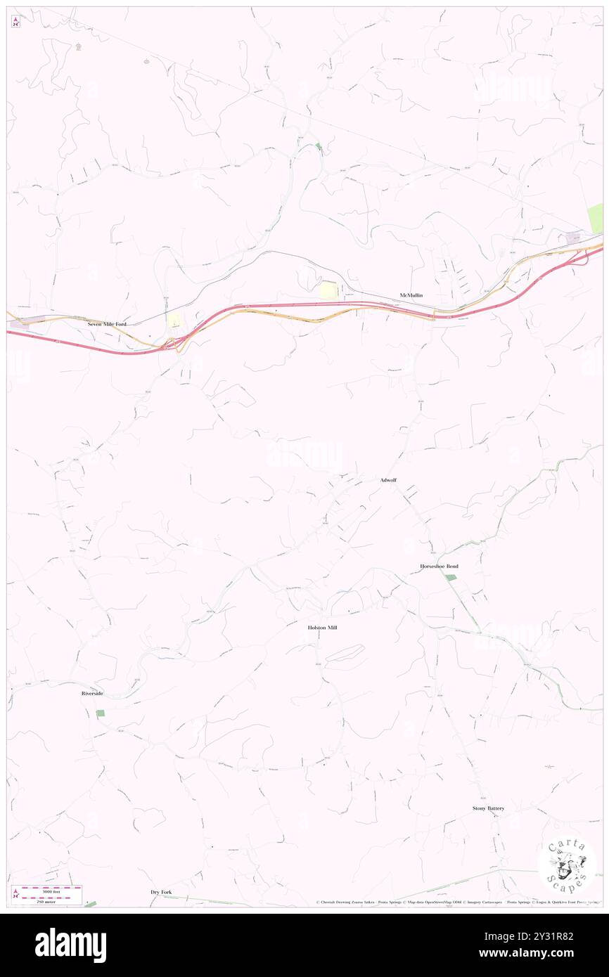 Adwolf, Comté de Smyth, US, États-Unis, Virginie, n 36 47' 21'', S 81 34' 55'', carte, Cartascapes carte publiée en 2024. Explorez Cartascapes, une carte qui révèle la diversité des paysages, des cultures et des écosystèmes de la Terre. Voyage à travers le temps et l'espace, découvrir l'interconnexion du passé, du présent et de l'avenir de notre planète. Banque D'Images