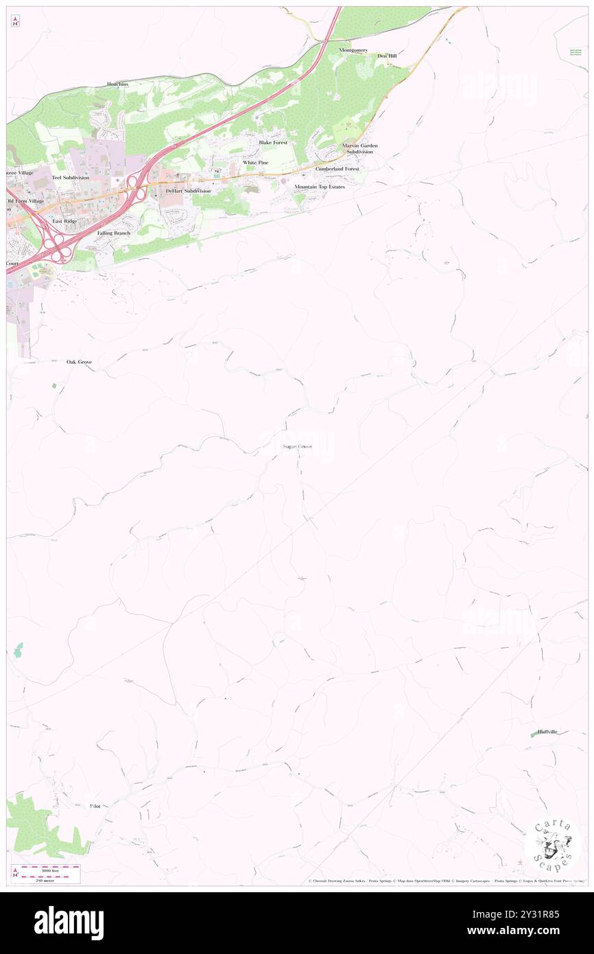 Sugar Grove, Comté de Montgomery, US, États-Unis, Virginie, n 37 6' 6'', S 80 19' 43'', carte, Cartascapes carte publiée en 2024. Explorez Cartascapes, une carte qui révèle la diversité des paysages, des cultures et des écosystèmes de la Terre. Voyage à travers le temps et l'espace, découvrir l'interconnexion du passé, du présent et de l'avenir de notre planète. Banque D'Images