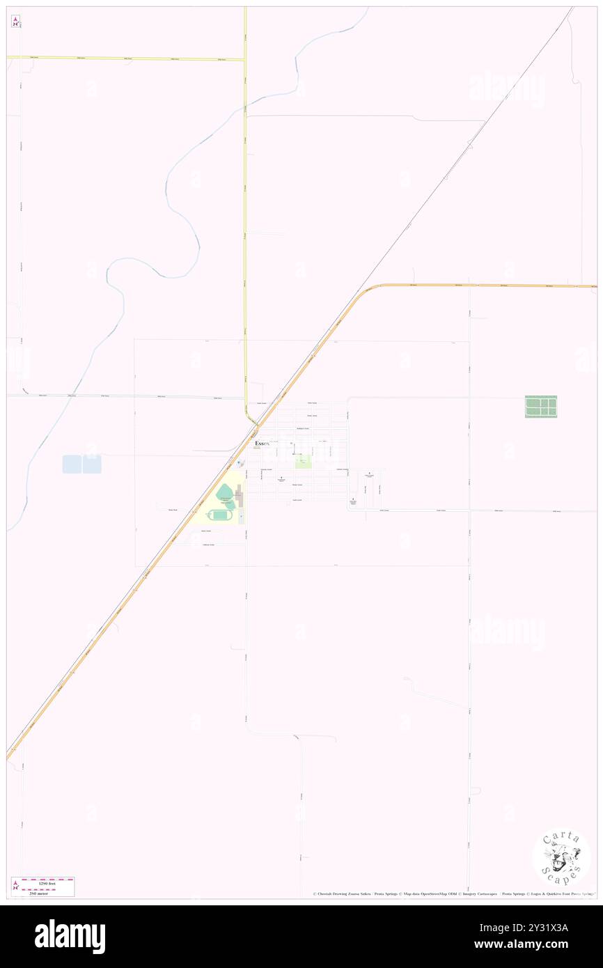 Essex, Comté de page, US, États-Unis, Iowa, n 40 50' 0'', S 95 18' 29'', carte, Cartascapes carte publiée en 2024. Explorez Cartascapes, une carte qui révèle la diversité des paysages, des cultures et des écosystèmes de la Terre. Voyage à travers le temps et l'espace, découvrir l'interconnexion du passé, du présent et de l'avenir de notre planète. Banque D'Images