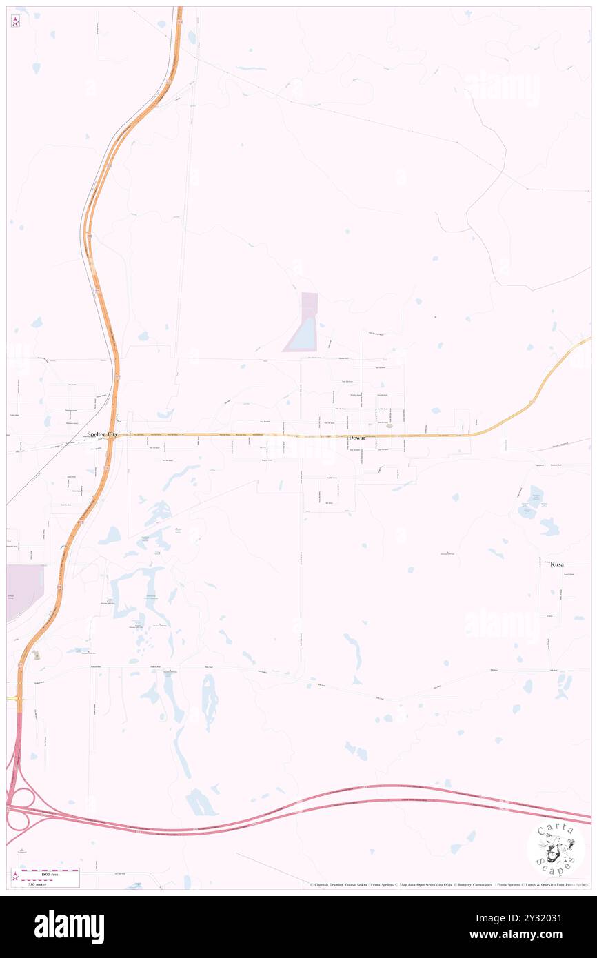 Dewar, comté d'Okmulgee, US, États-Unis, Oklahoma, n 35 27' 29'', S 95 56' 29'', carte, Cartascapes carte publiée en 2024. Explorez Cartascapes, une carte qui révèle la diversité des paysages, des cultures et des écosystèmes de la Terre. Voyage à travers le temps et l'espace, découvrir l'interconnexion du passé, du présent et de l'avenir de notre planète. Banque D'Images