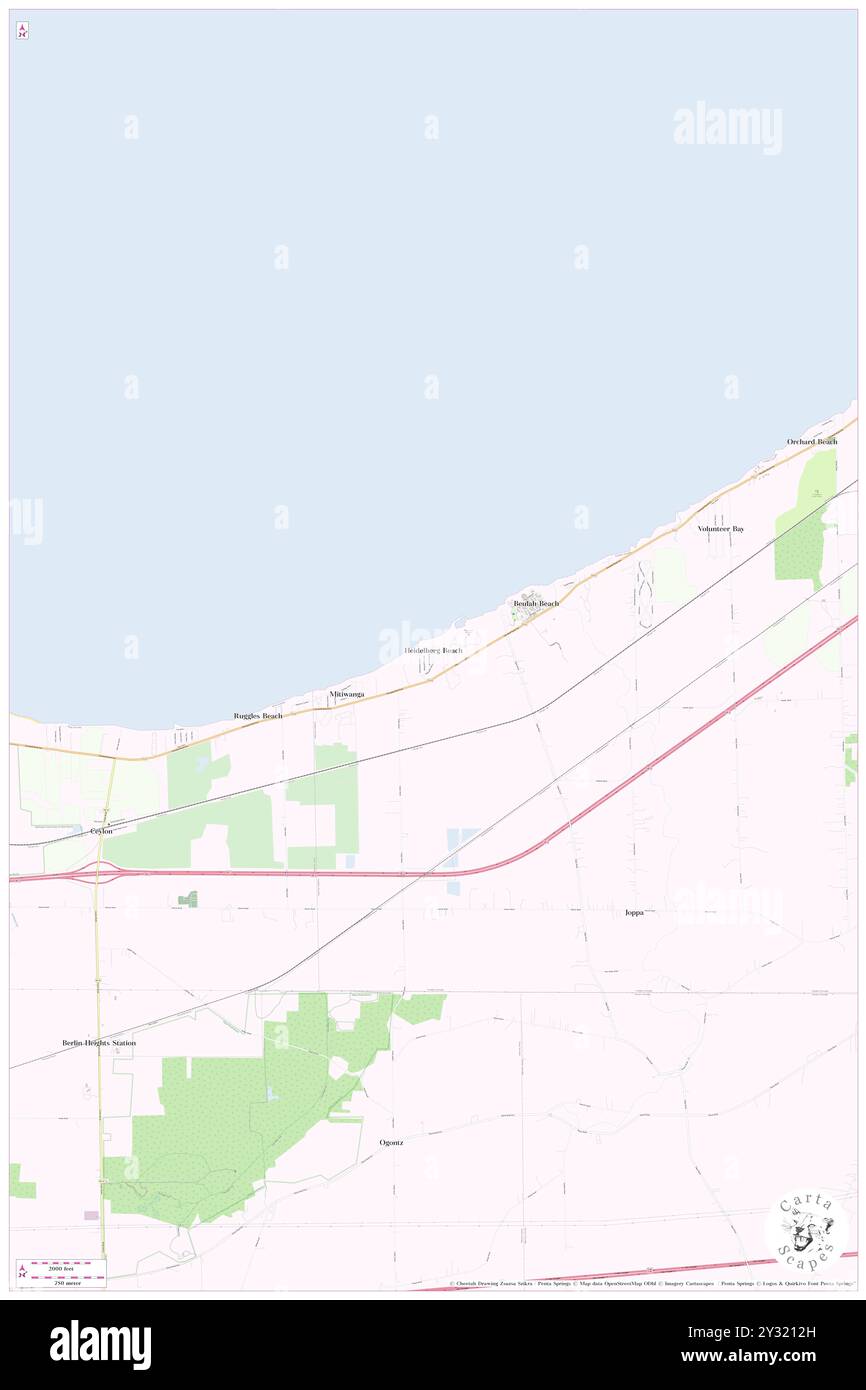 Heidelberg Beach, Comté d'Erie, US, États-Unis, Ohio, n 41 23' 16'', S 82 27' 15'', carte, Cartascapes carte publiée en 2024. Explorez Cartascapes, une carte qui révèle la diversité des paysages, des cultures et des écosystèmes de la Terre. Voyage à travers le temps et l'espace, découvrir l'interconnexion du passé, du présent et de l'avenir de notre planète. Banque D'Images