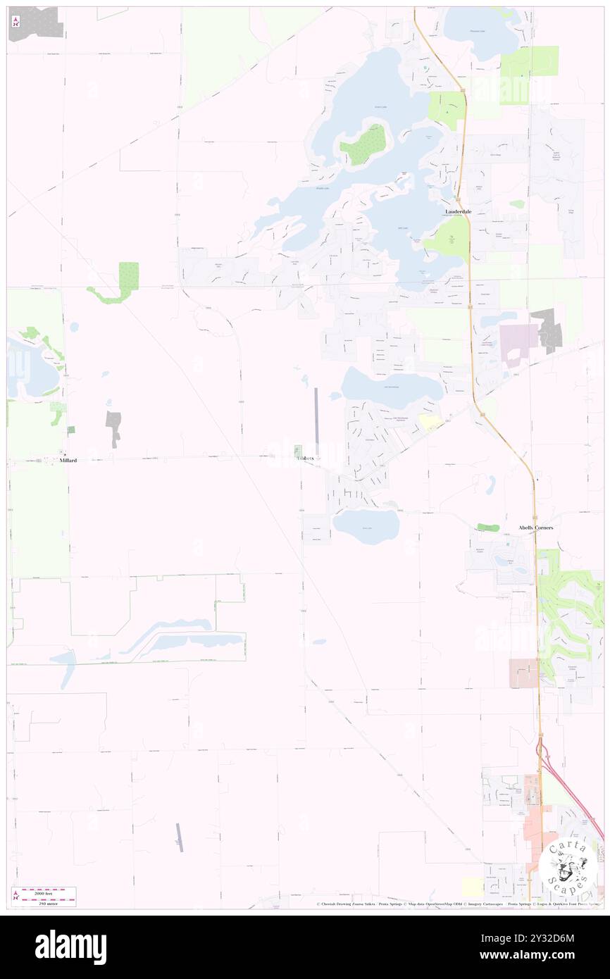 Tibbets, Comté de Walworth, US, États-Unis, Wisconsin, n 42 44' 5'', S 88 34' 53'', carte, Cartascapes carte publiée en 2024. Explorez Cartascapes, une carte qui révèle la diversité des paysages, des cultures et des écosystèmes de la Terre. Voyage à travers le temps et l'espace, découvrir l'interconnexion du passé, du présent et de l'avenir de notre planète. Banque D'Images