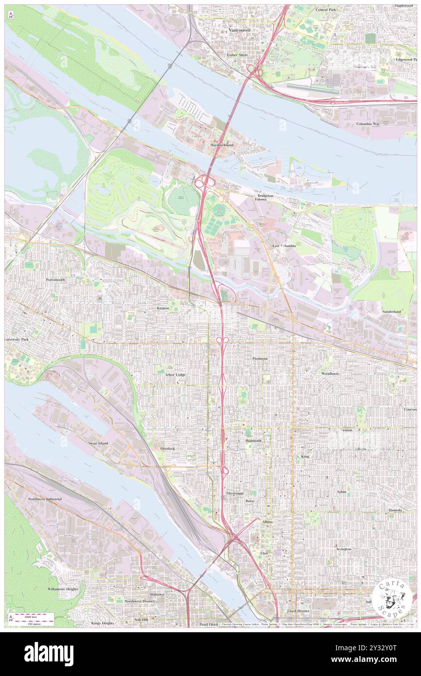 Kenton, Comté de Multnomah, US, États-Unis, Oregon, n 45 34' 54'', S 122 40' 53'', carte, Cartascapes carte publiée en 2024. Explorez Cartascapes, une carte qui révèle la diversité des paysages, des cultures et des écosystèmes de la Terre. Voyage à travers le temps et l'espace, découvrir l'interconnexion du passé, du présent et de l'avenir de notre planète. Banque D'Images