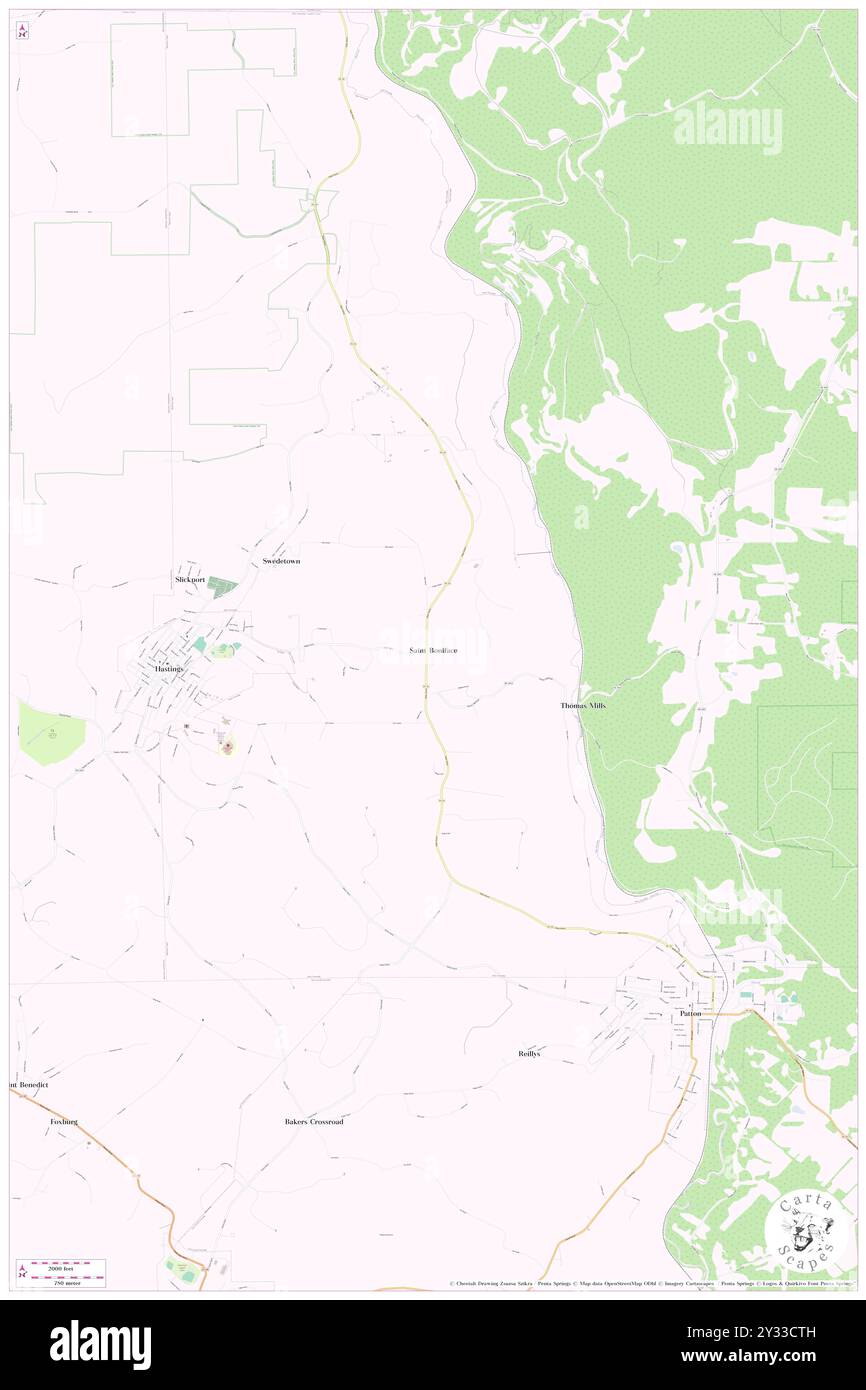 Saint Boniface, Comté de Cambria, US, États-Unis, Pennsylvanie, n 40 40' 0'', S 78 40' 51'', carte, Cartascapes carte publiée en 2024. Explorez Cartascapes, une carte qui révèle la diversité des paysages, des cultures et des écosystèmes de la Terre. Voyage à travers le temps et l'espace, découvrir l'interconnexion du passé, du présent et de l'avenir de notre planète. Banque D'Images