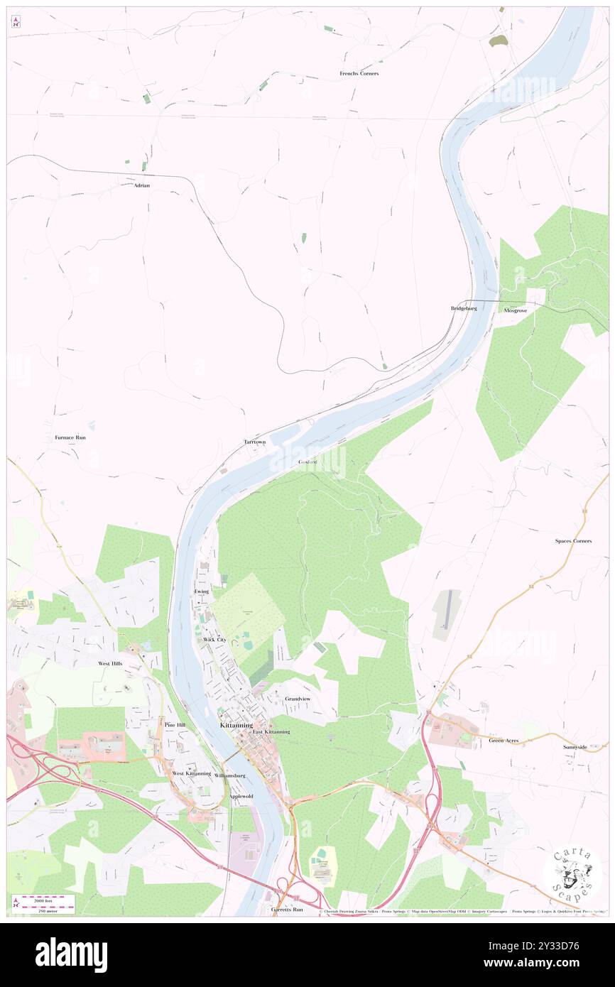 Gosford, Comté d'Armstrong, US, États-Unis, Pennsylvanie, n 40 50' 59'', S 79 30' 36'', carte, Cartascapes carte publiée en 2024. Explorez Cartascapes, une carte qui révèle la diversité des paysages, des cultures et des écosystèmes de la Terre. Voyage à travers le temps et l'espace, découvrir l'interconnexion du passé, du présent et de l'avenir de notre planète. Banque D'Images