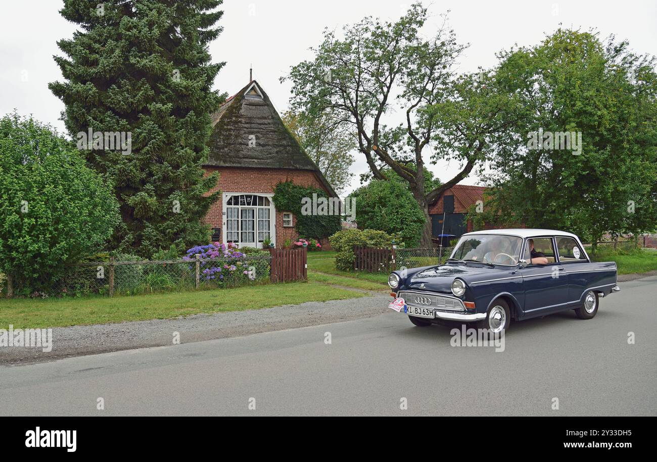Europa, Deutschland, Niedersachsen, Niederelbe Classics, Oldtimer Tour, auto Union DKW F 12, Baujahr 1963, Banque D'Images