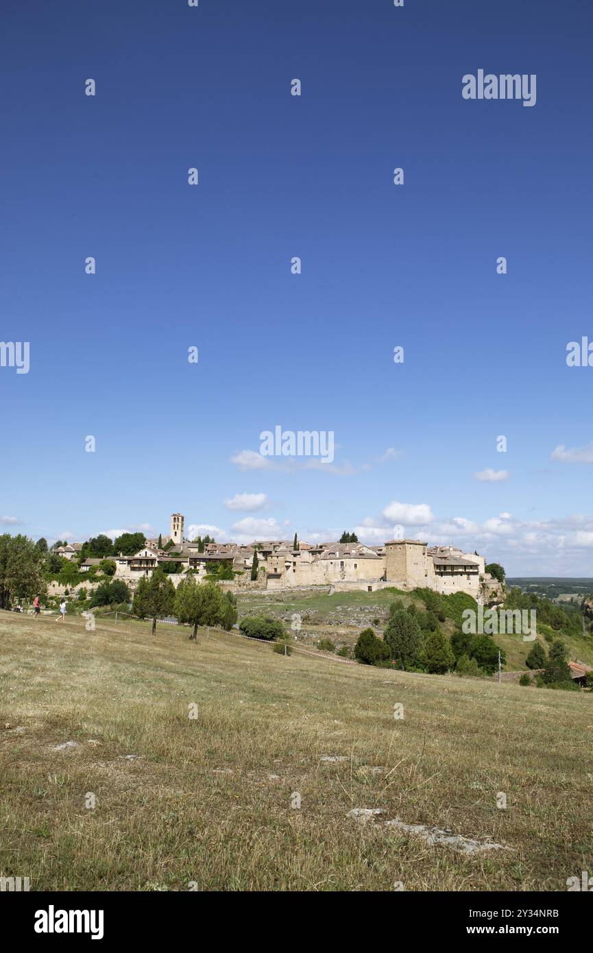 Village médiéval de Pedraza, province de Ségovie, Castille-et-Léon, Espagne, Europe Banque D'Images